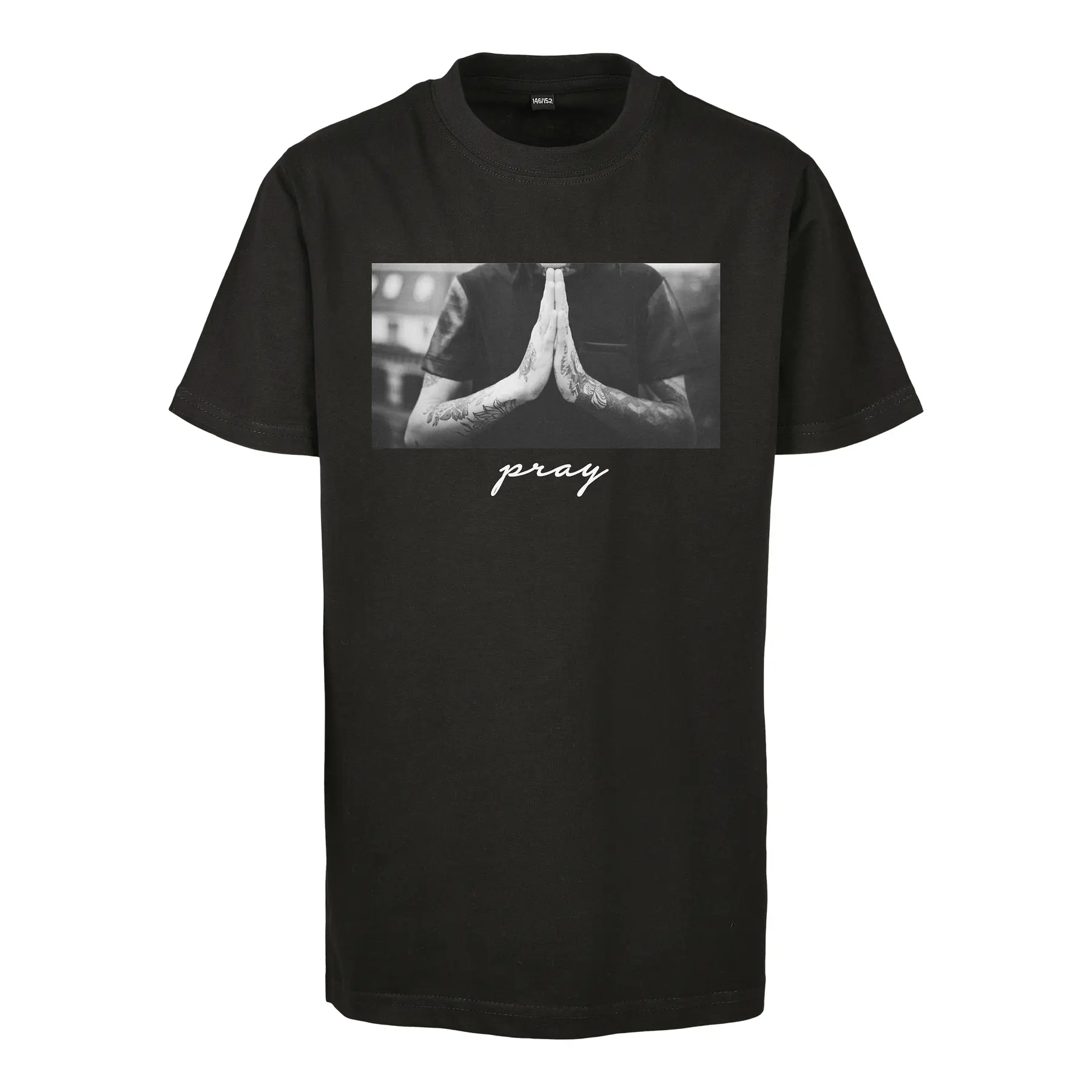 4053838494820 - Mister Tee Pray T-Shirt schwarz