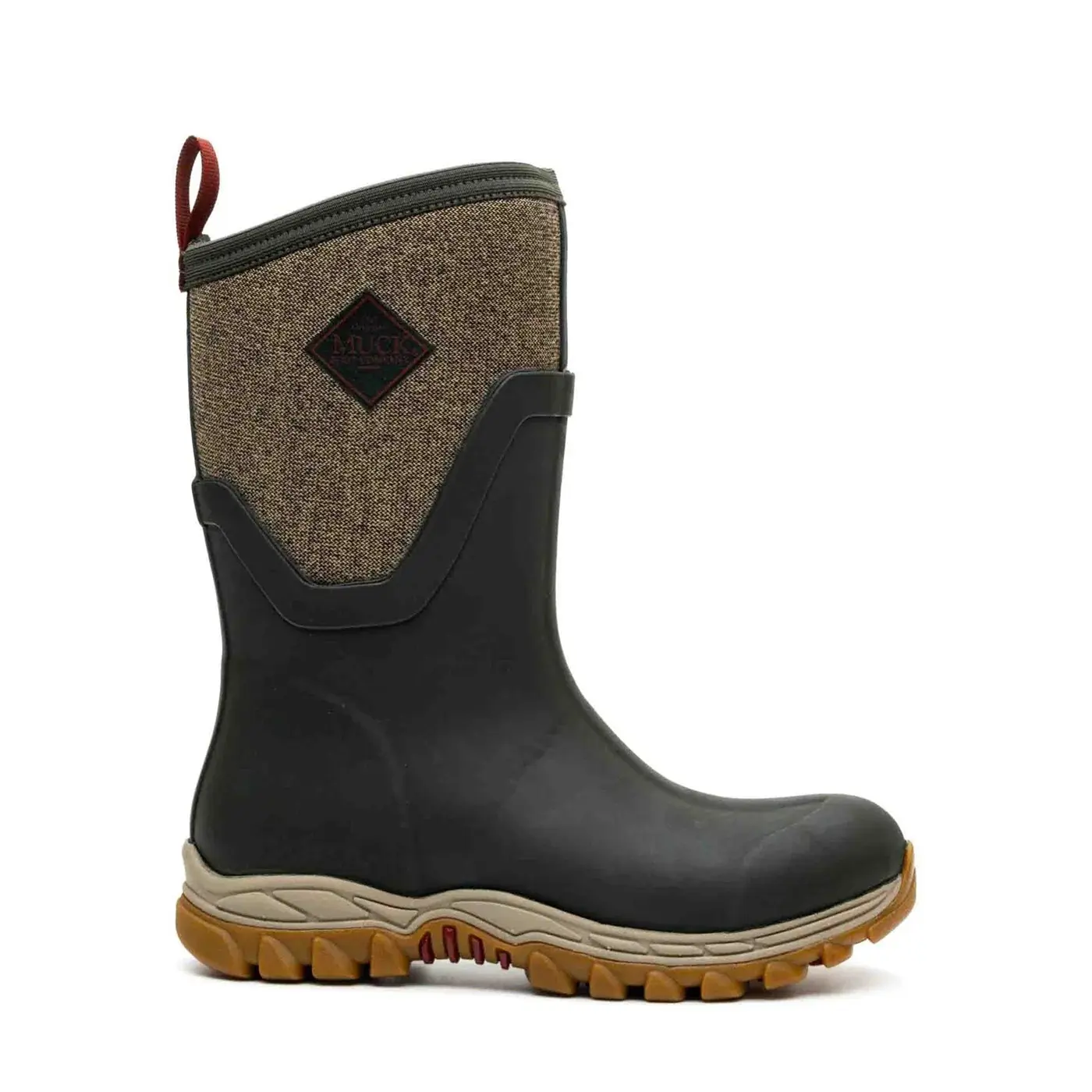 Mittel hohe Regenstiefel Damen Muck Boots Arctic Sport II