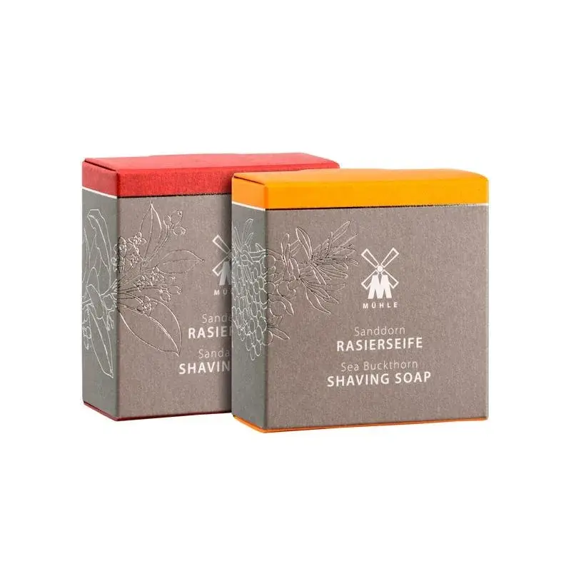 Mühle Gris Sea Buckthorn Shaving Soap With Sandalwood (X2)
