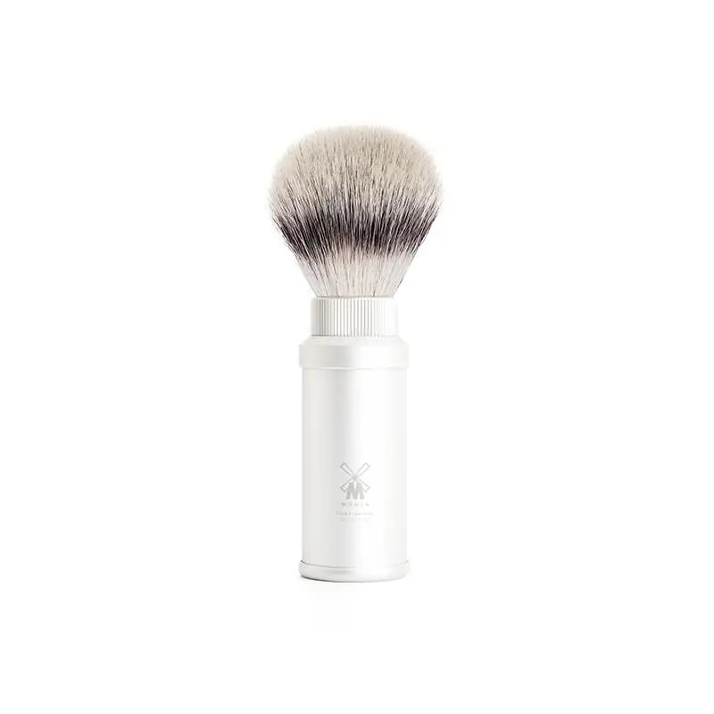 4028982318049 - MÜHLE TRAVEL Reiserasierpinsel Silvertip Fibre® Silber