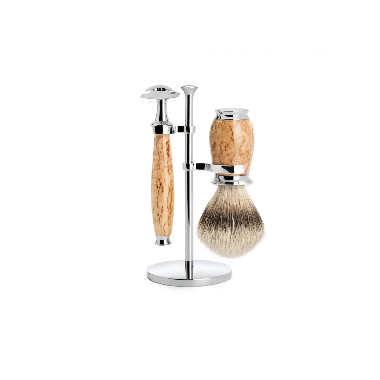 Safety Razor Kit MÃ¼hle Purist Bouleau Pur (x3)