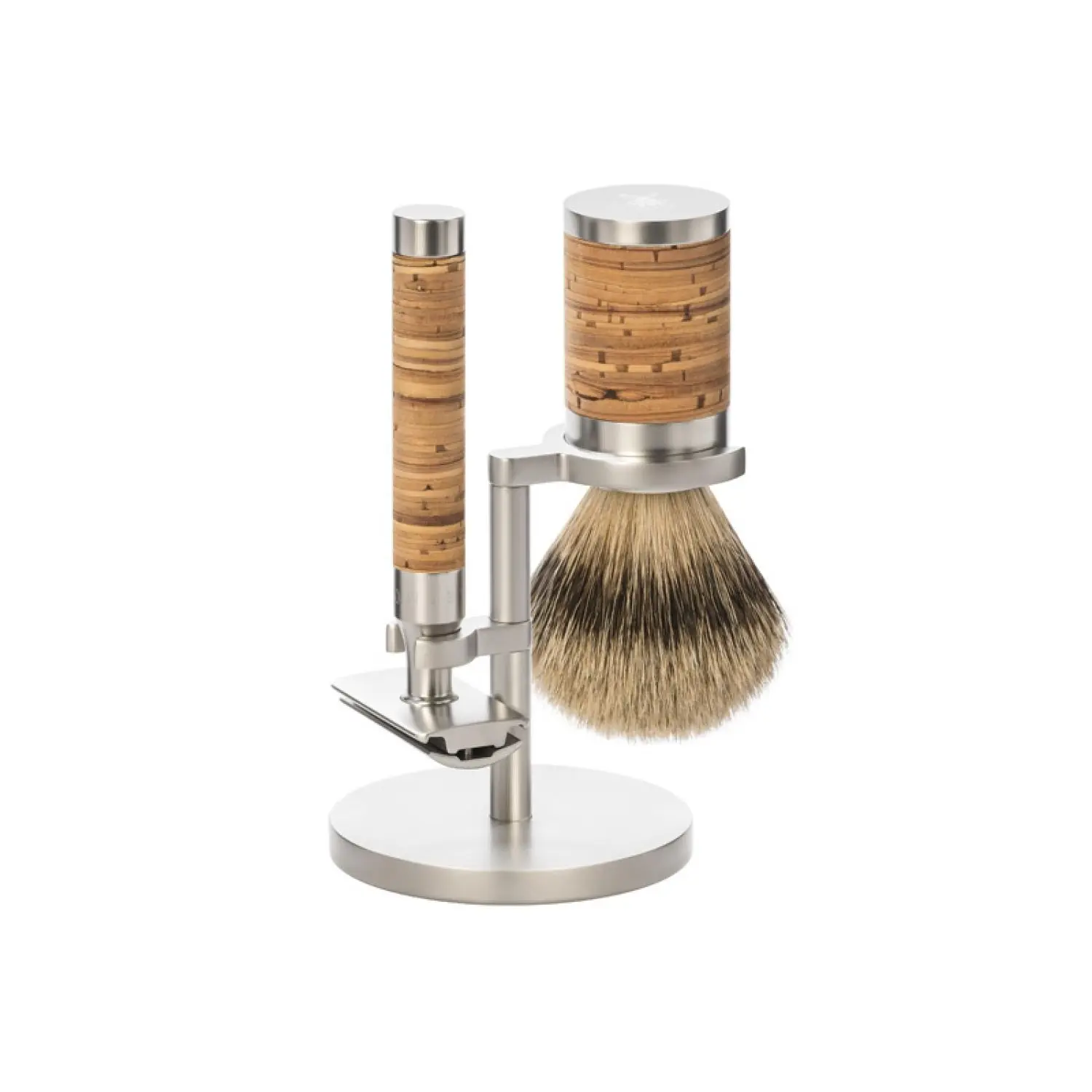 Safety Razor Kit MÃ¼hle Rocca Bouleau Pur (x3)