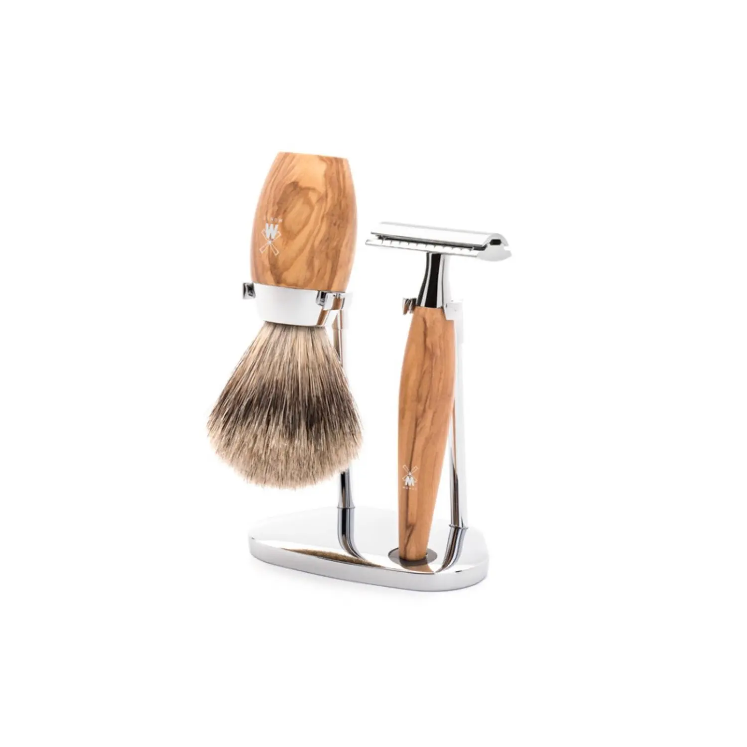 Safety Razor Kit MÃ¼hle Kosmo Olivier Pur (x3)