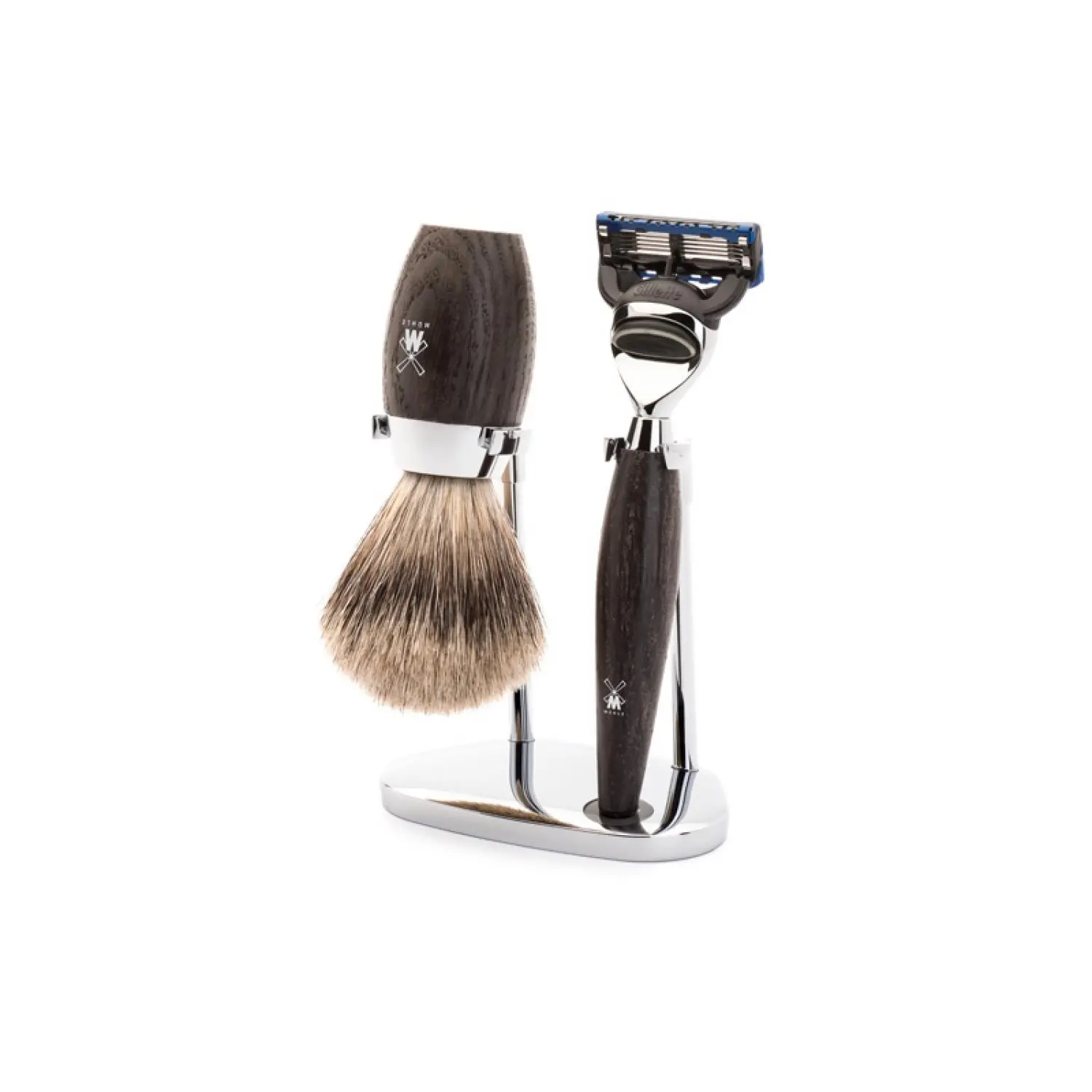 Mühle Gris Oak Shaving Set Kosmo Fusion Pur (X3)