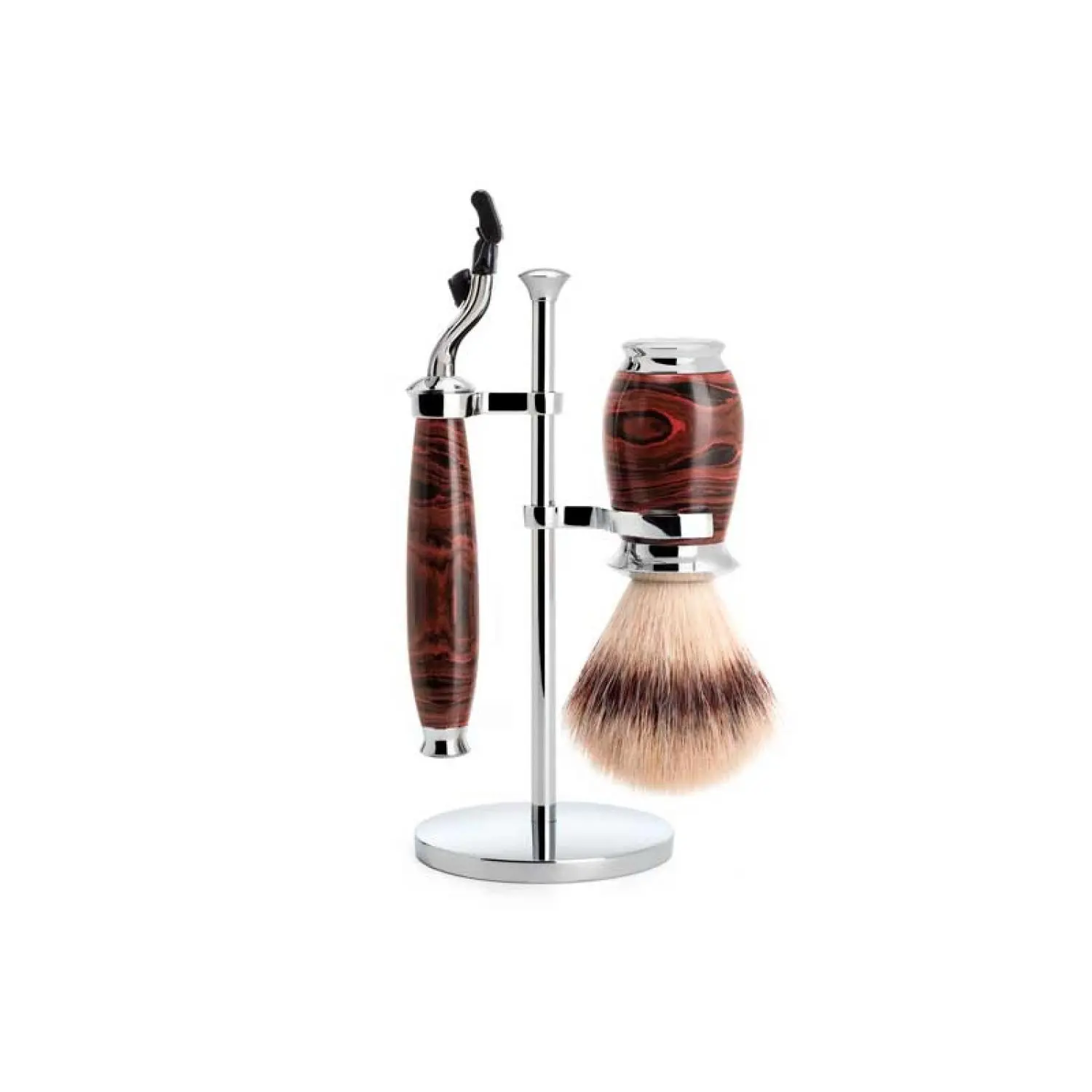Mühle Marron Shaving Kit Ebonite Mach3® (X3)
