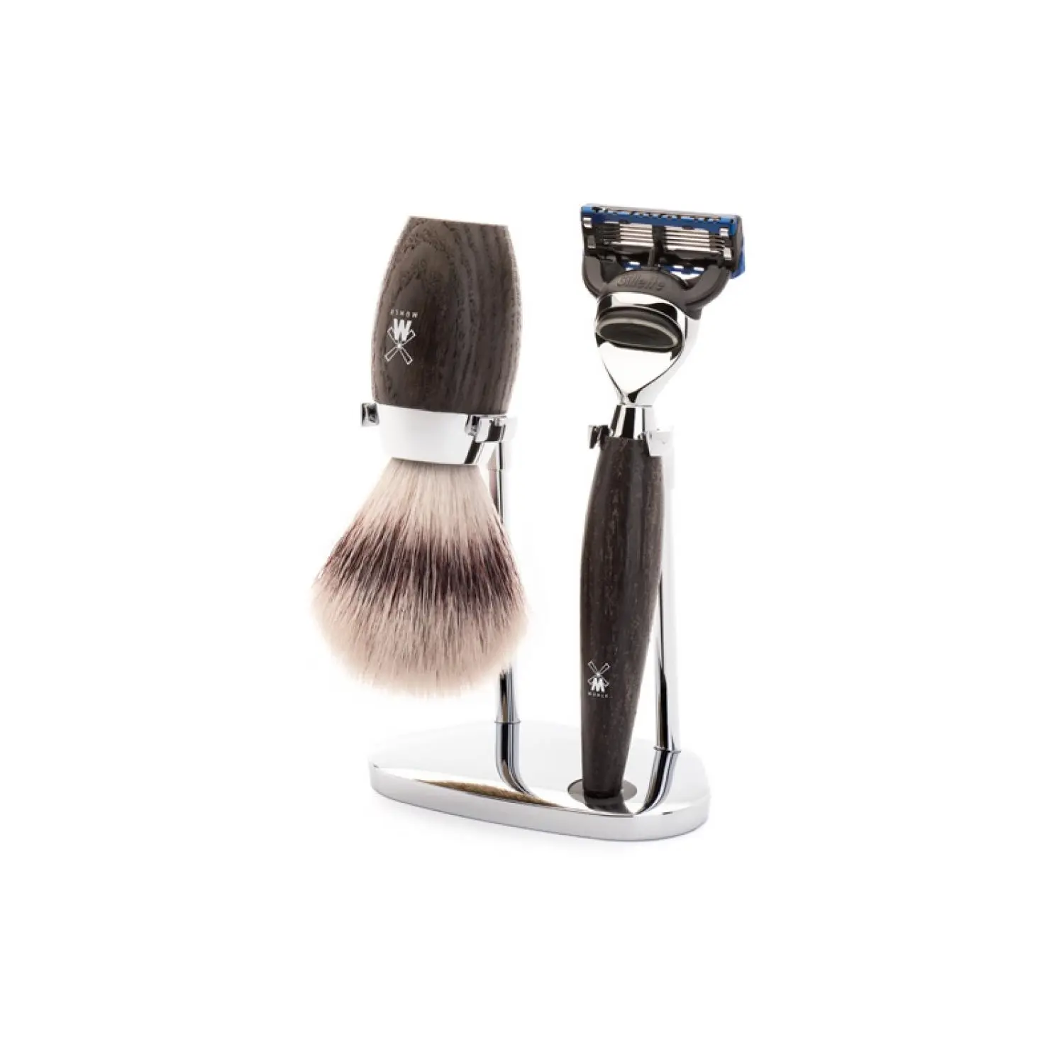 Mühle Gris Oak Shaving Set Kosmo Fusion (X3)