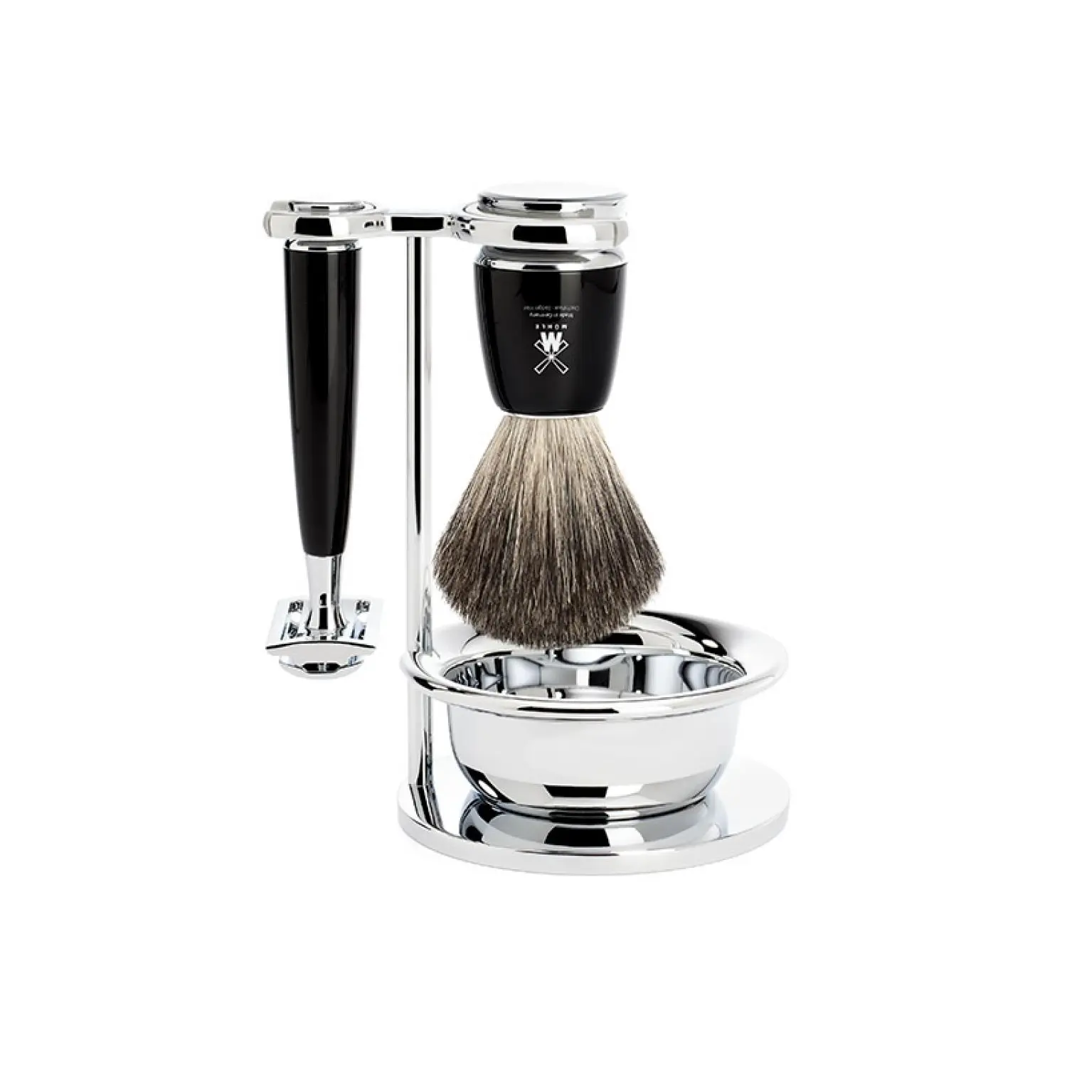 Safety Razor Kit MÃ¼hle Rytmo Pur (x4)