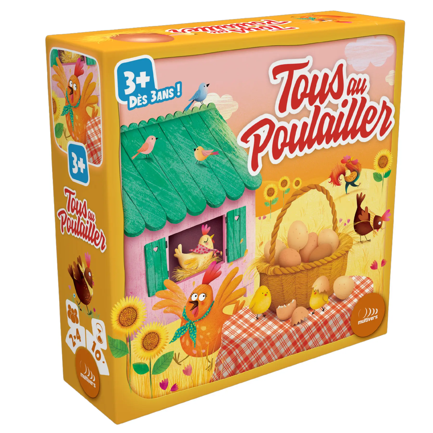 3760205230820 - Gesellschaftsspiele Tous Au Poulailler