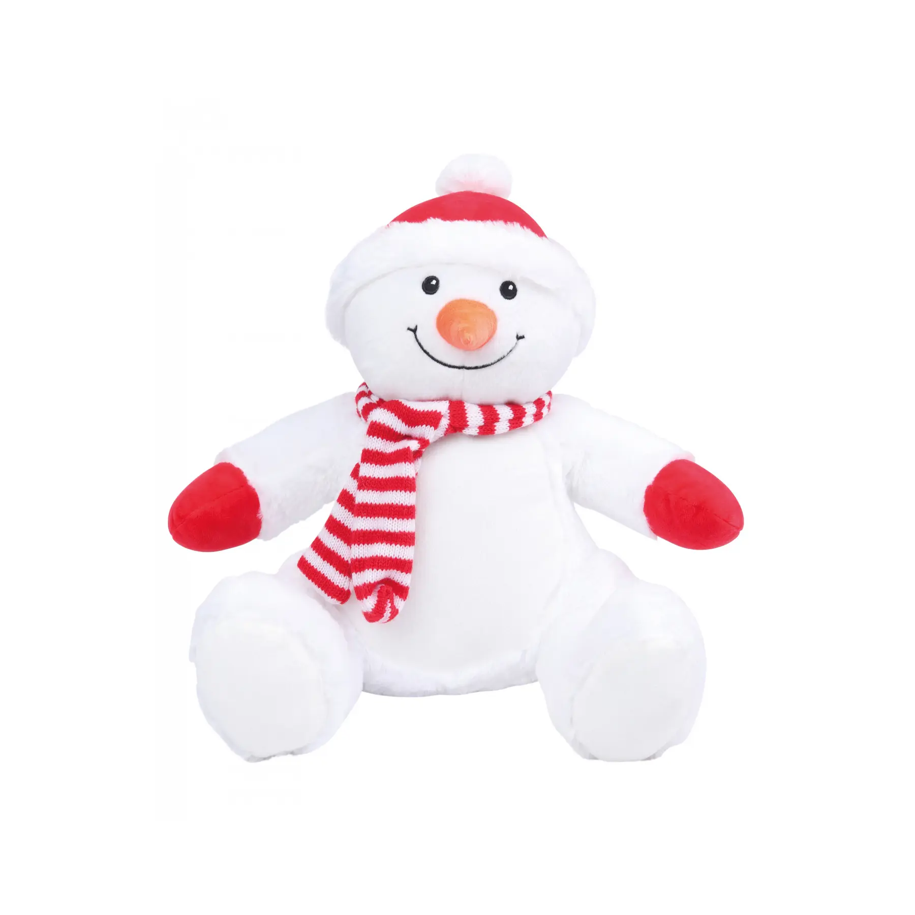 5056375806469 - Plüschtier mit Reißverschluss Bonhomme de Neige