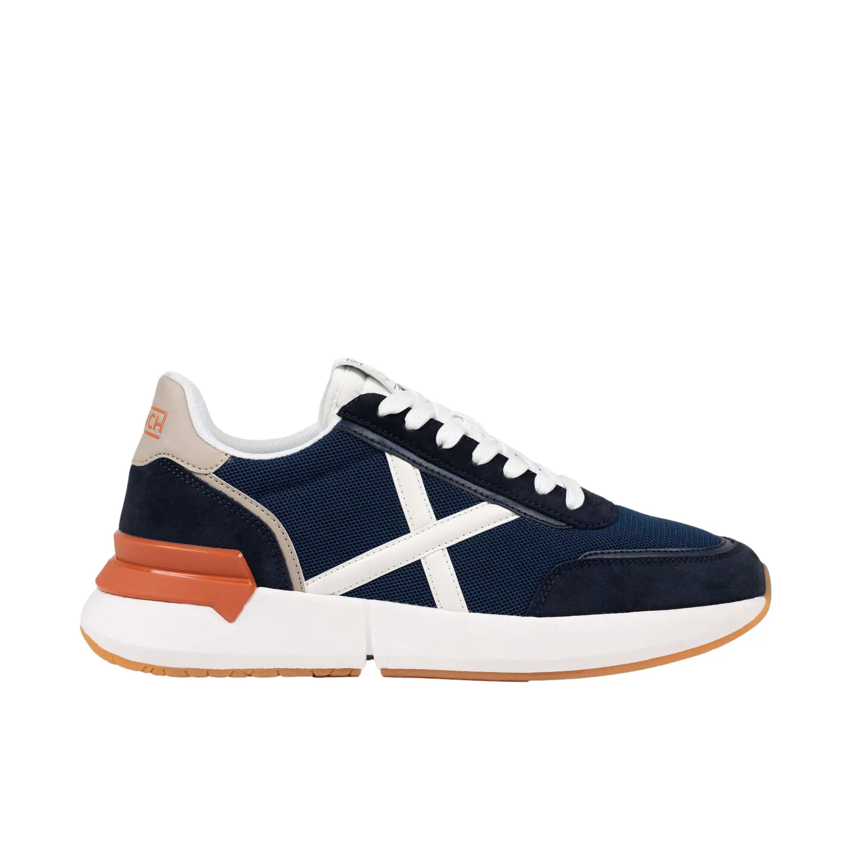 Munich Homme Baskets Versus, Bleu, Taille 39