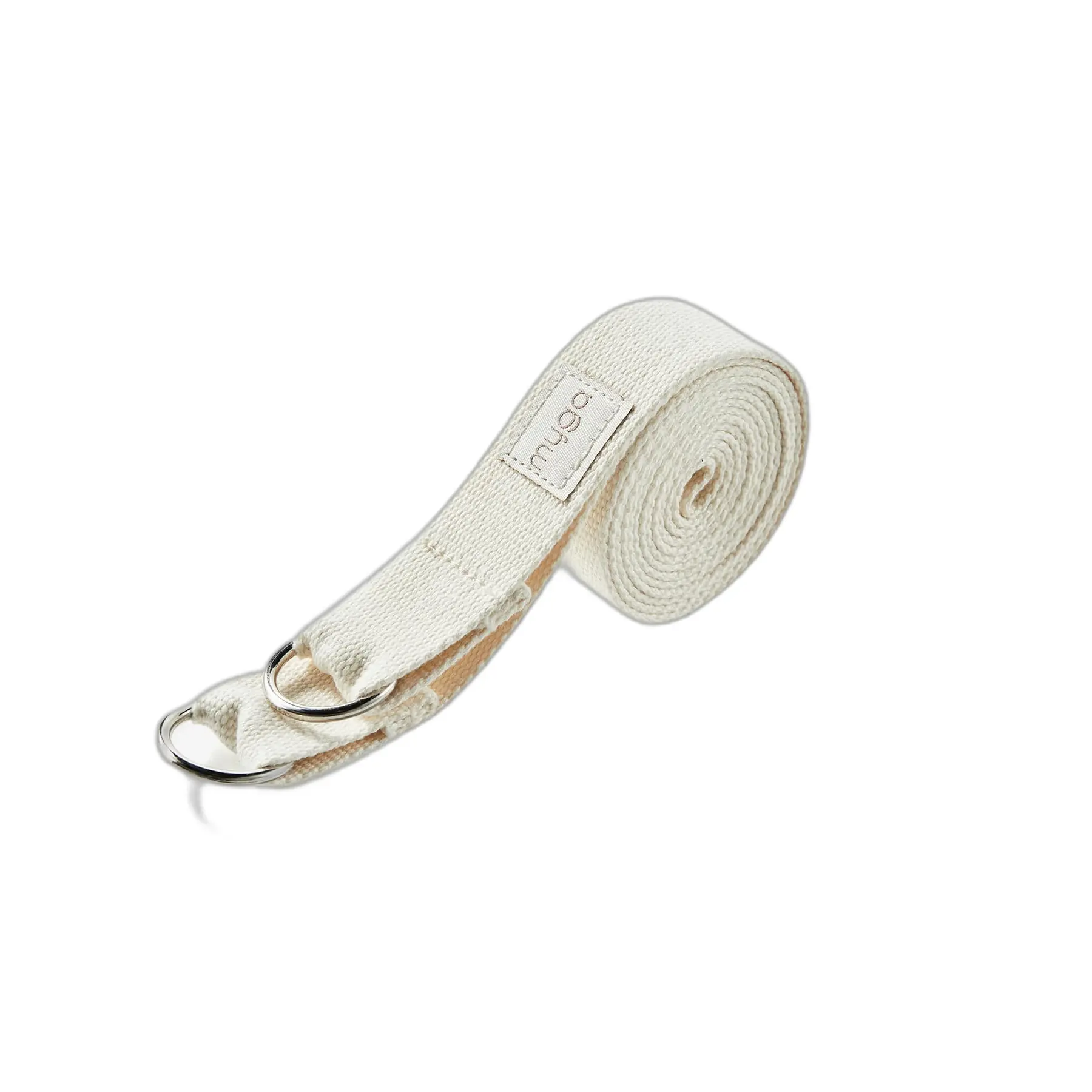 Myga Unisex Beige 2 In 1 Yoga Strap