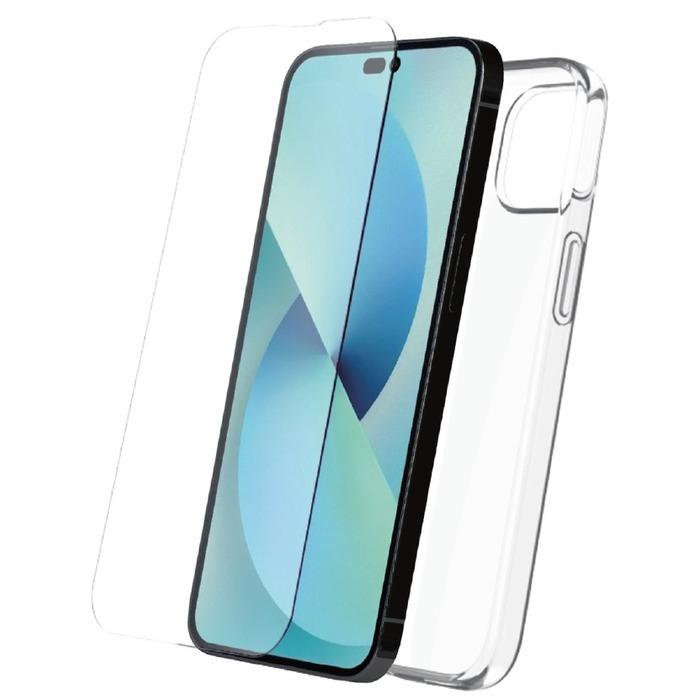 3663111168624 - Pack Smartphone-Hülle und gehärtetes Glas iPhone 14 Plus