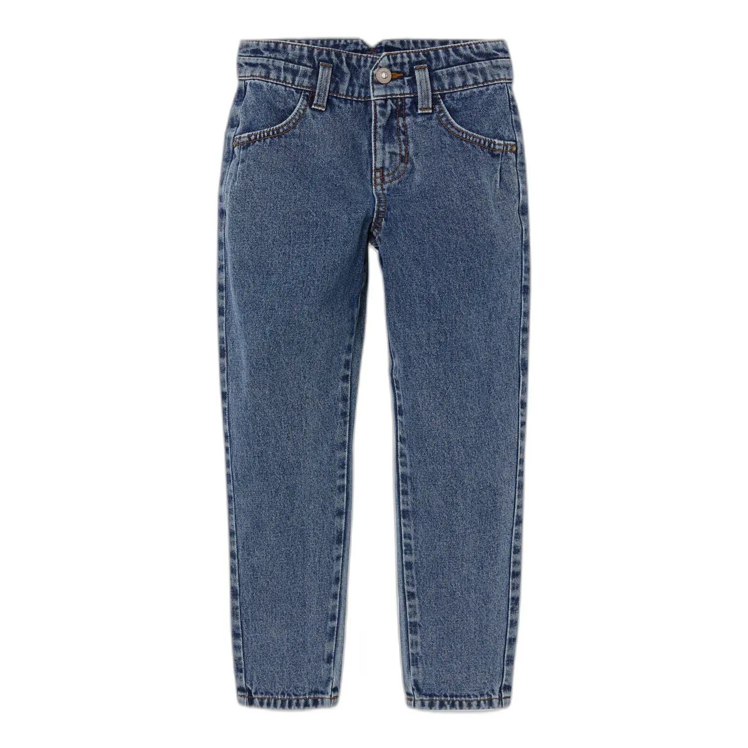 5715313089639 - - Jeanshose NKFBELLA HW MOM in medium blue Gr164