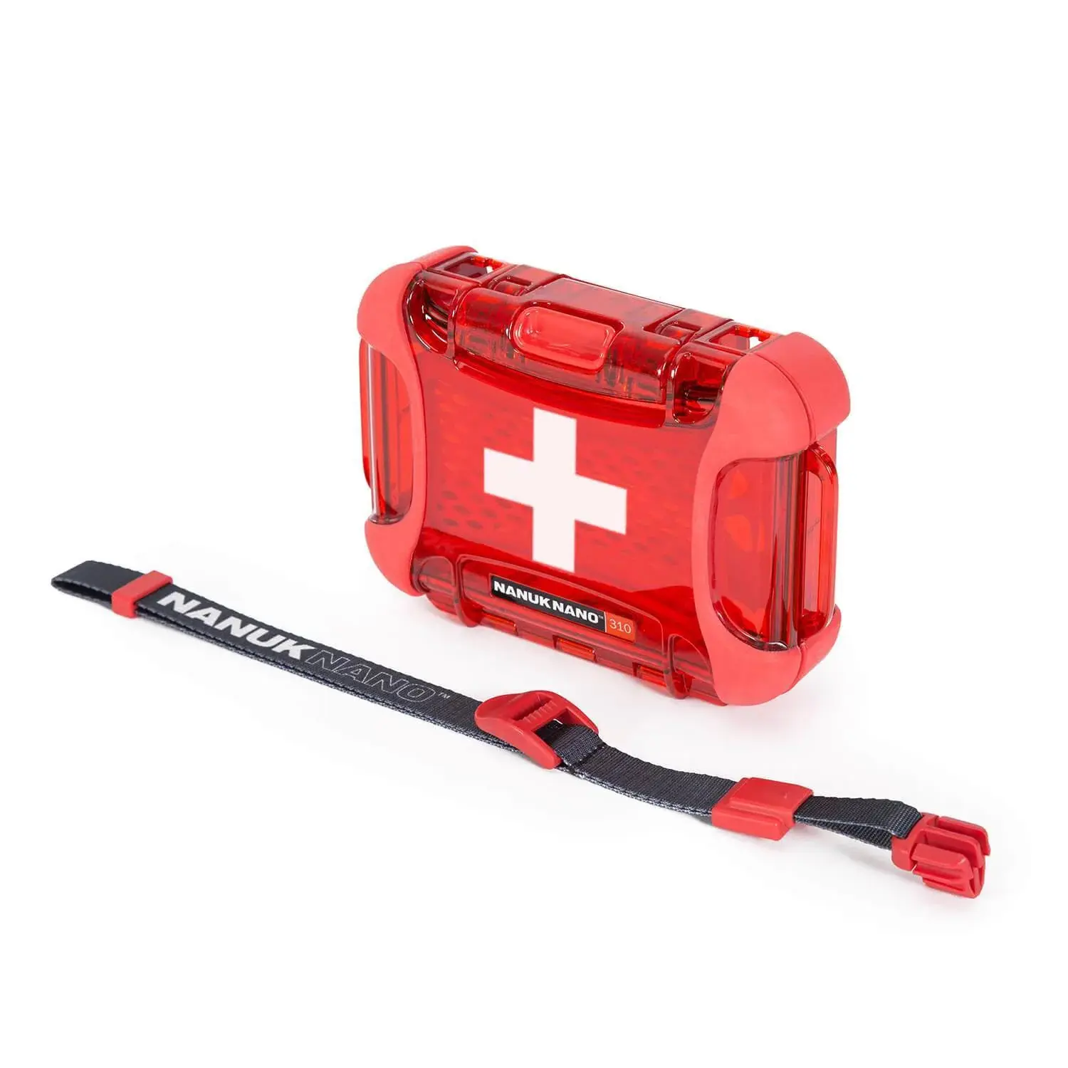 NANUK 310S-000RD-PA0-FSA01 First Aid Case Empty Red 131x28x77mm
