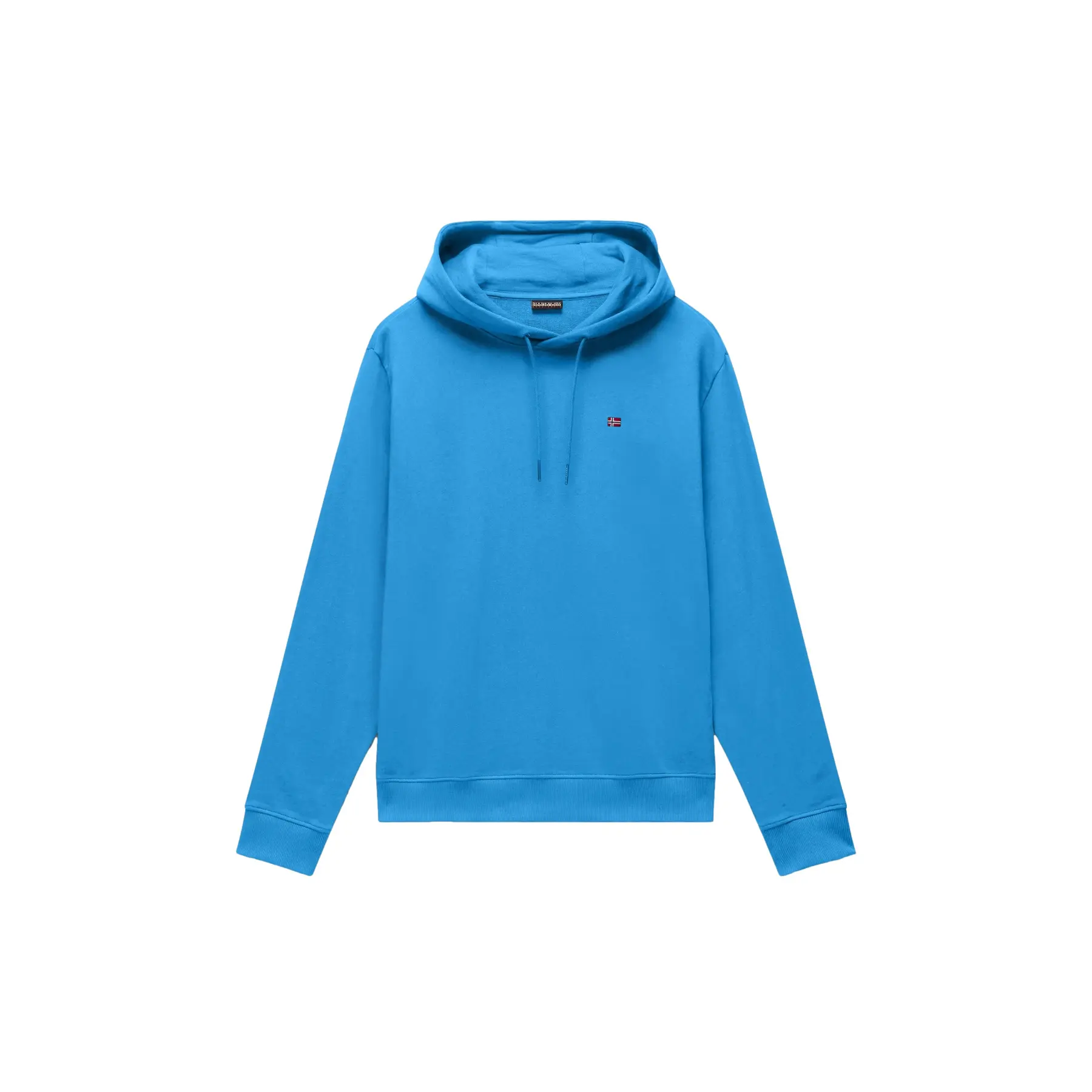Napapijri Bleu Hooded Sweatshirt Balis French Terry