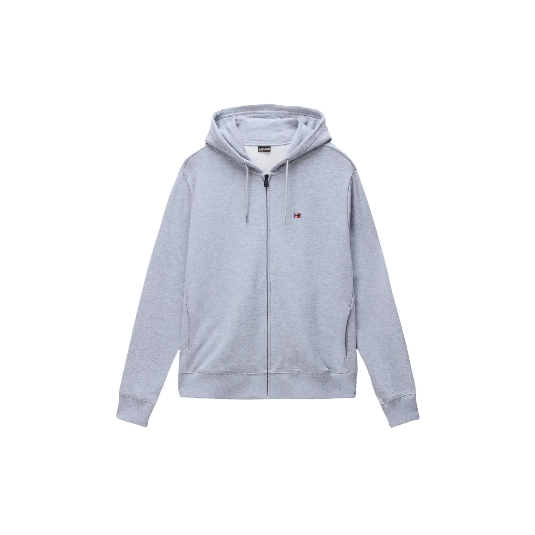 Hooded sweatshirt with zip fastening Napapijri Balis French Terry