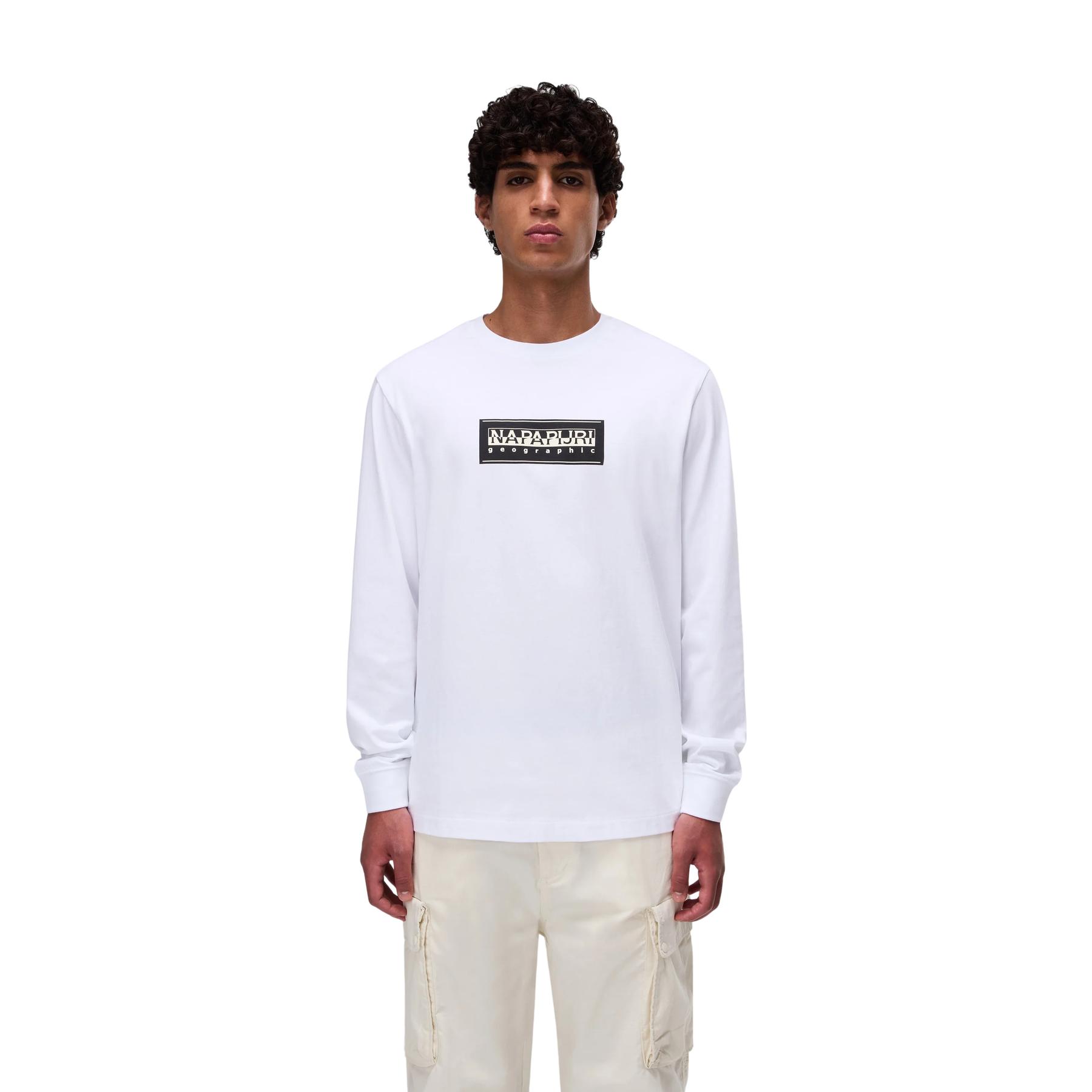 0198265589450 - Langarmshirt S-Box Logo