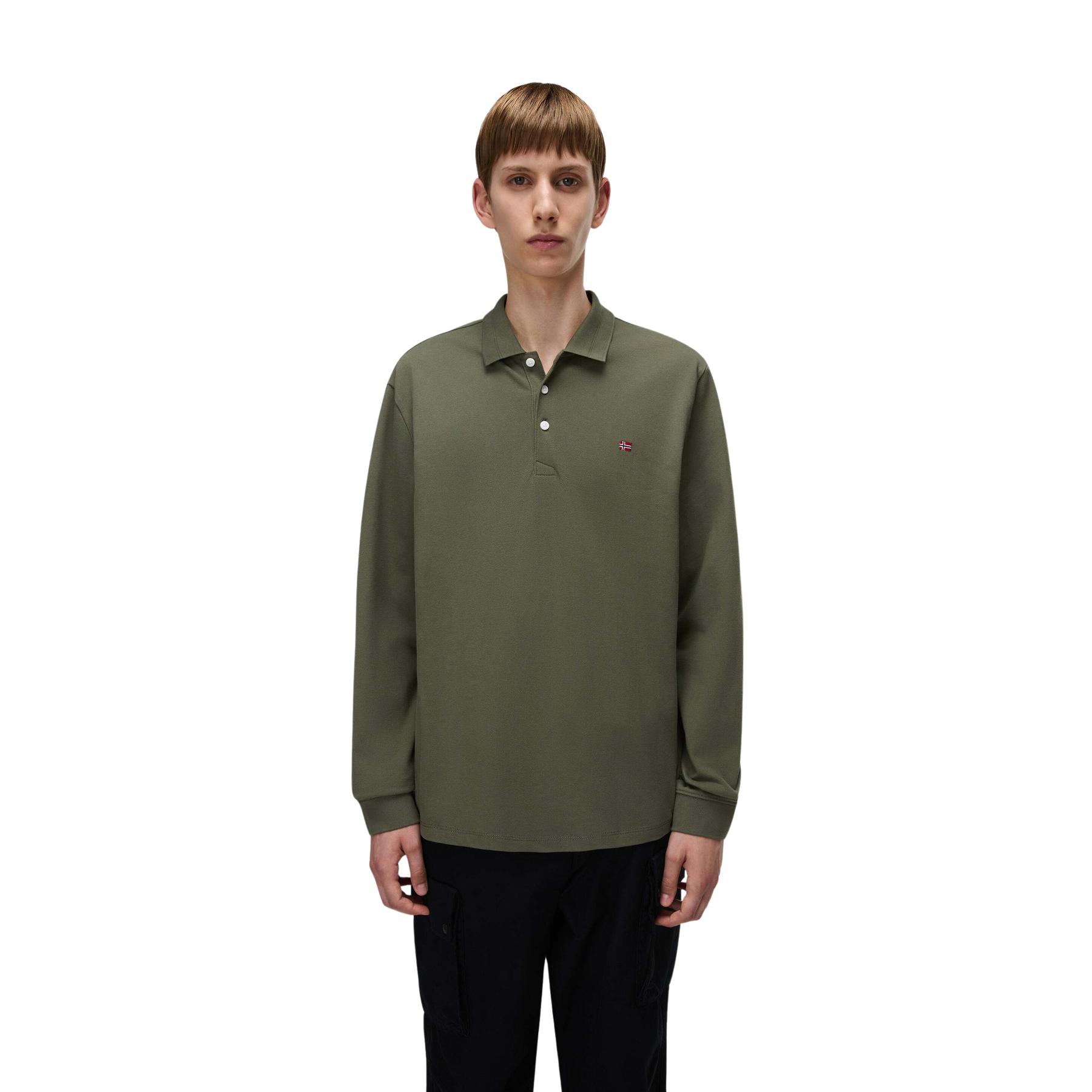 0198265692662 - Langärmeliges Polo-Shirt Ealis 1