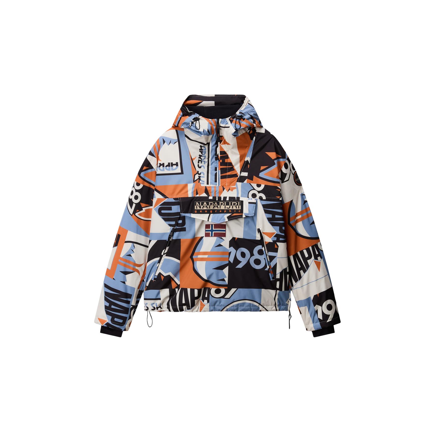 0198265661323 - Wasserdichte AOP-Jacke Rainforest