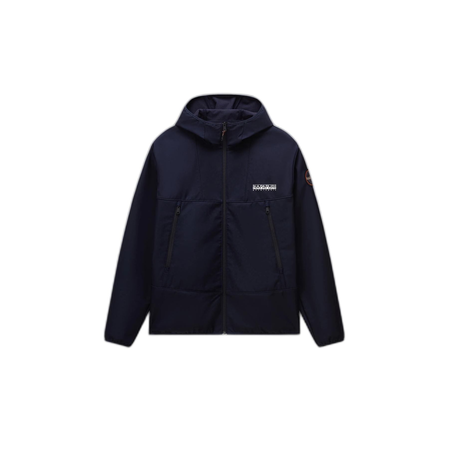 0198265589238 - Jacke mit Kapuze und Reißverschlusstaschen Modell BIOIS