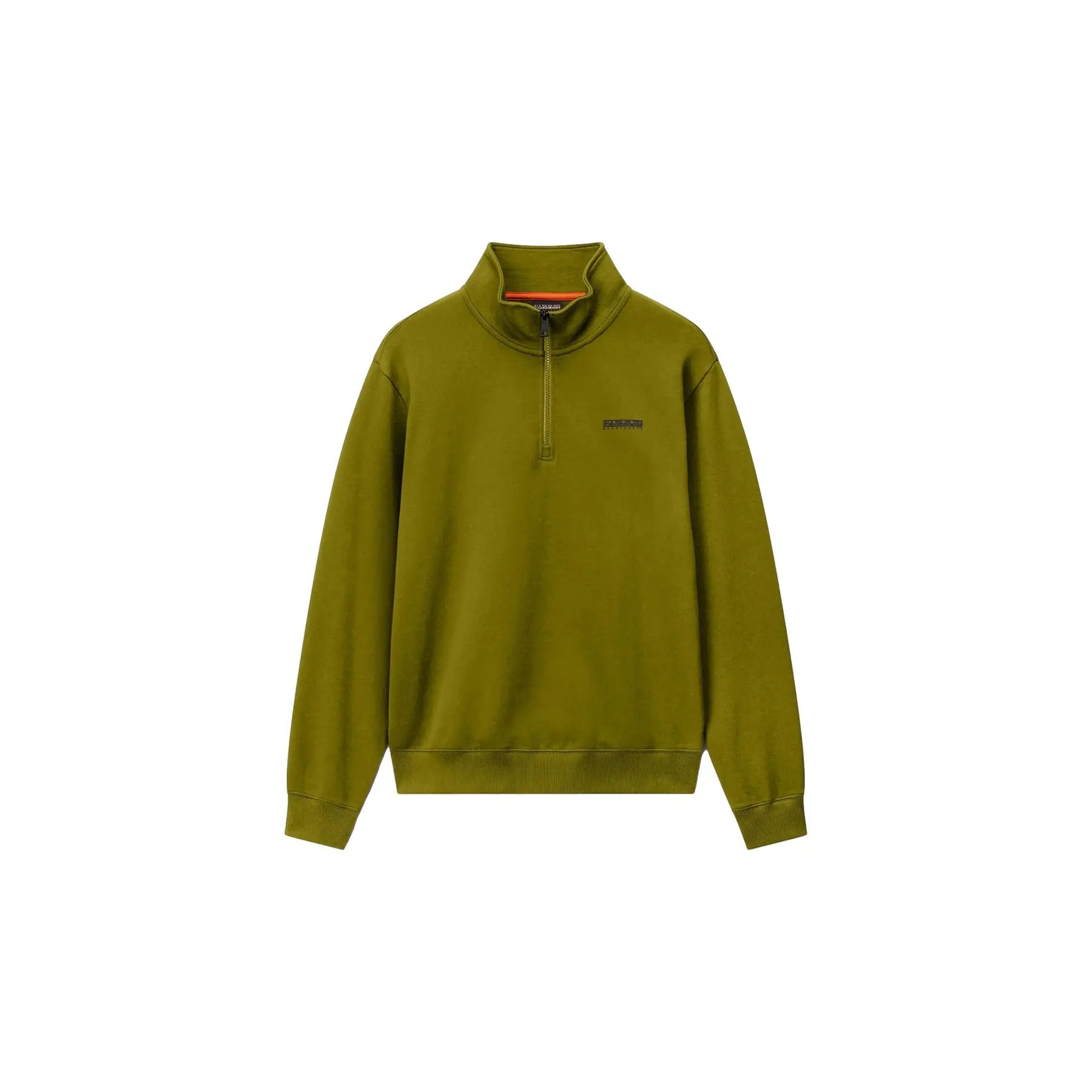 relaxed fit sweatshirt van elastische katoenmix