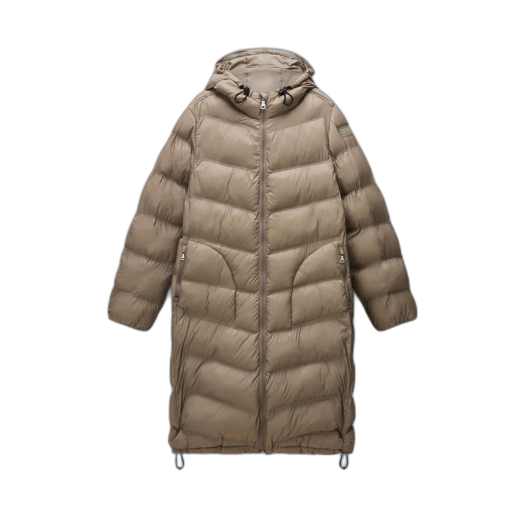 0198265626605 - Lange Kapuzenjacke Damen A-Ega