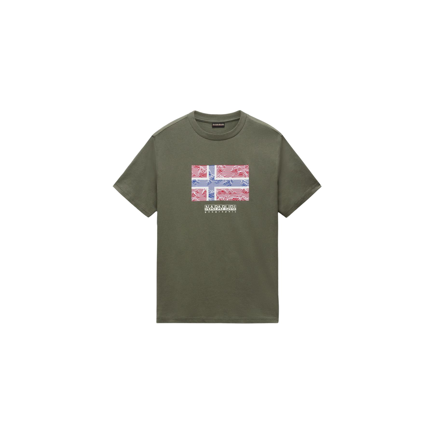 0198265657890 - T-Shirt S-Drapeau