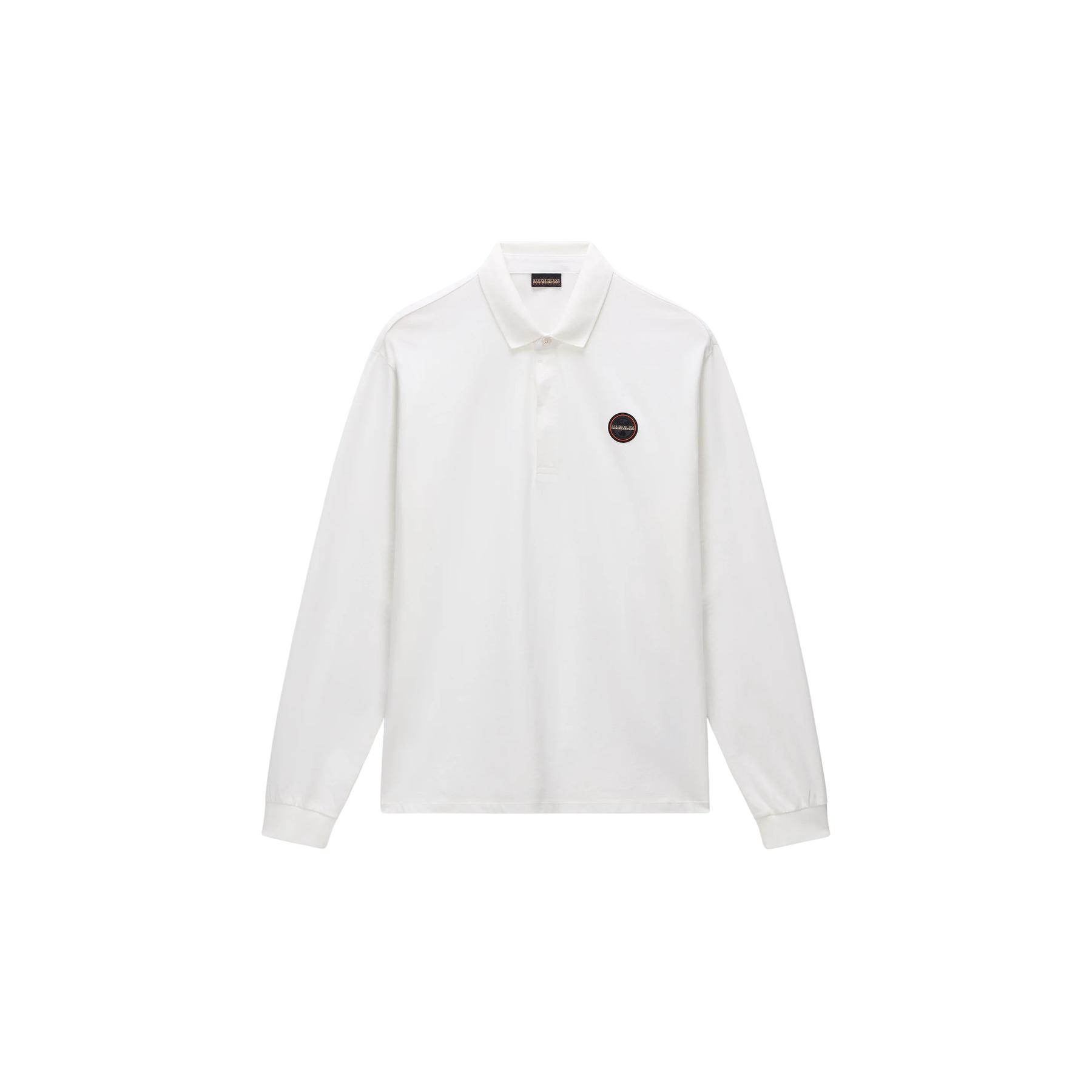 0198265658606 - Langärmeliges Polo-Shirt E-Badge