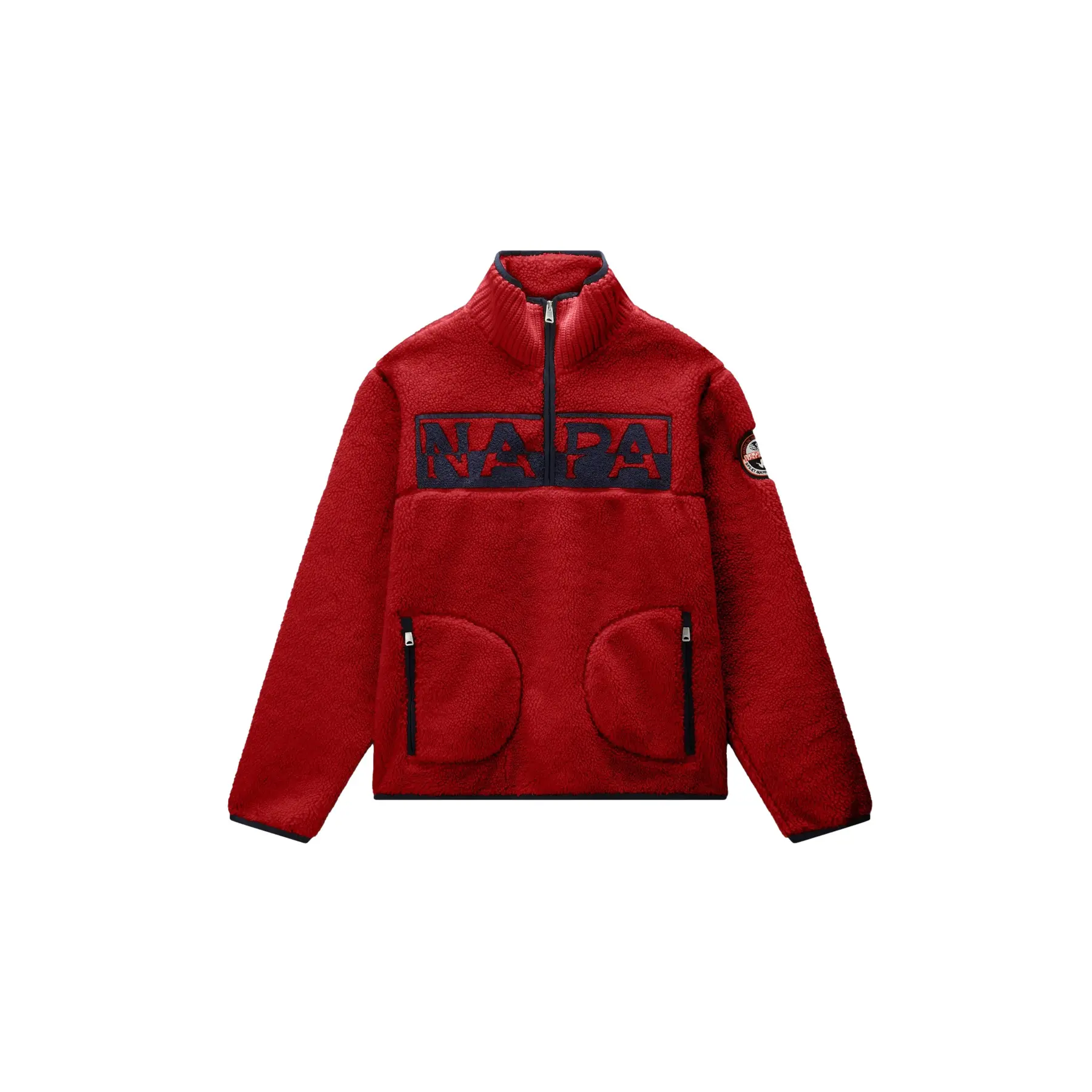 Fleece-Hoodie mit Reißverschluss Napapijri Archive