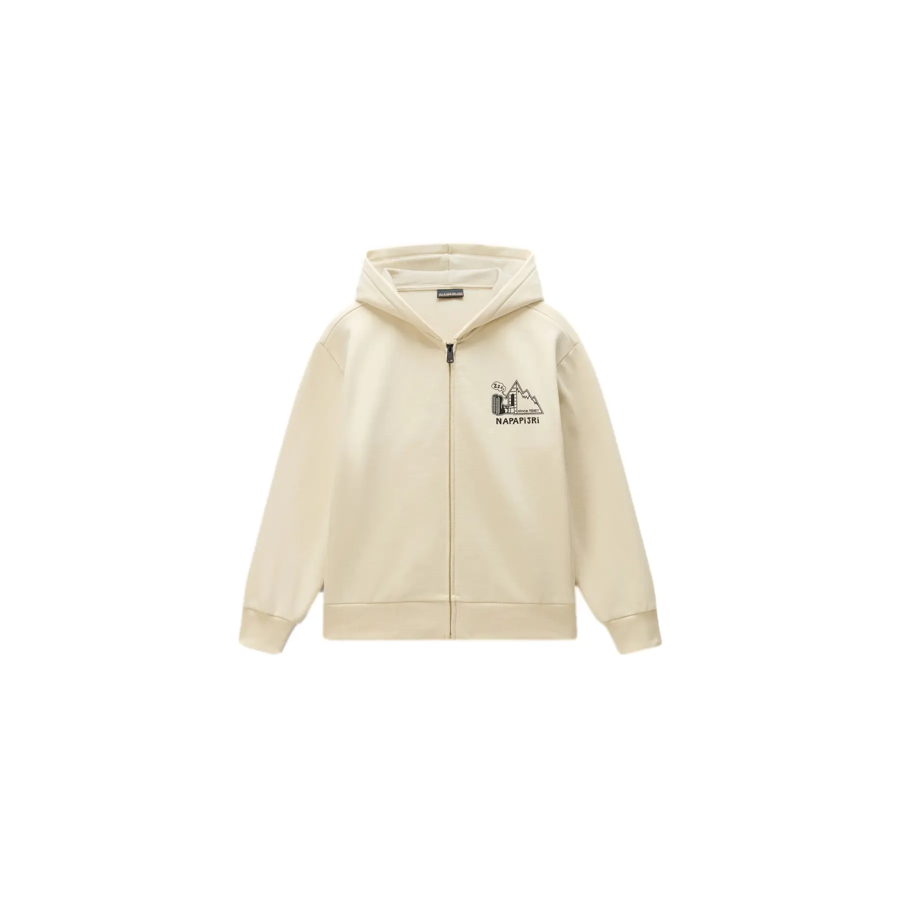 Hooded sweatshirt with zipper Napapijri Acadia