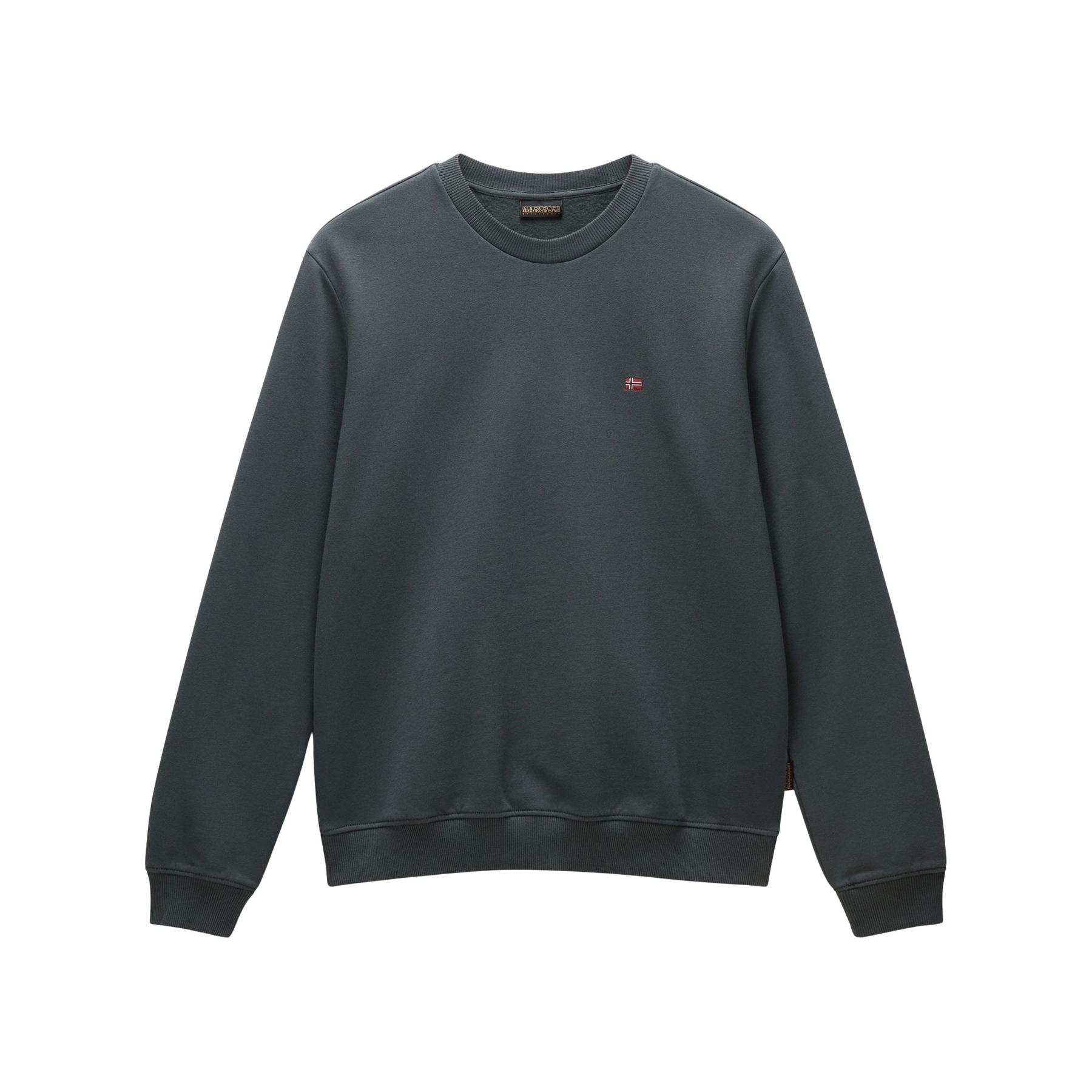 0195441901938 - Sweatshirt mit Rundhalsausschnitt und Label-Stitching 0195441901938 - Sweatshirt mit Rundhalsausschnitt und Label-Stitching