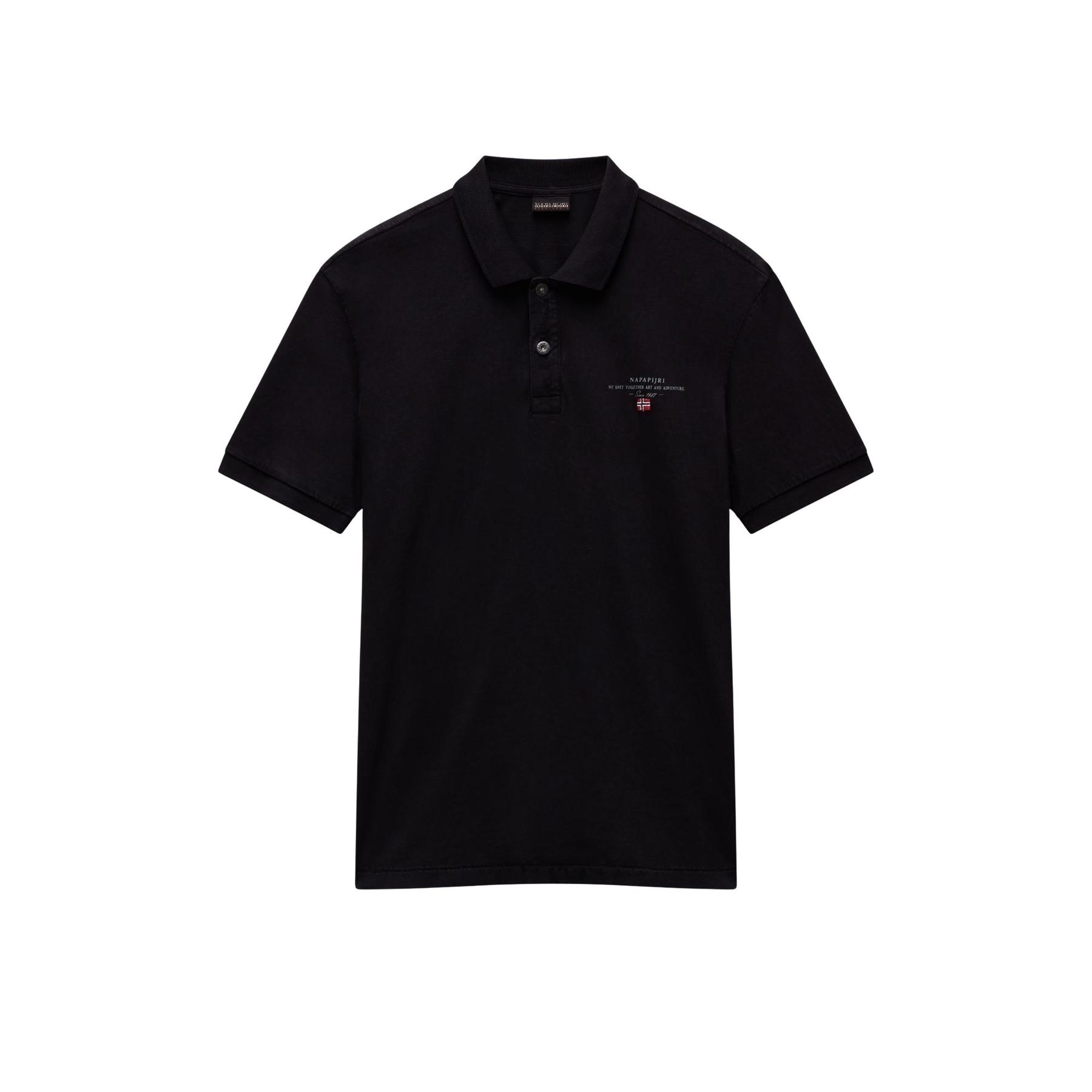 0196011080008 - Regular Fit Poloshirt mit Label-Stitching Modell elbas 0196011080008 - Regular Fit Poloshirt mit Label-Stitching Modell elbas