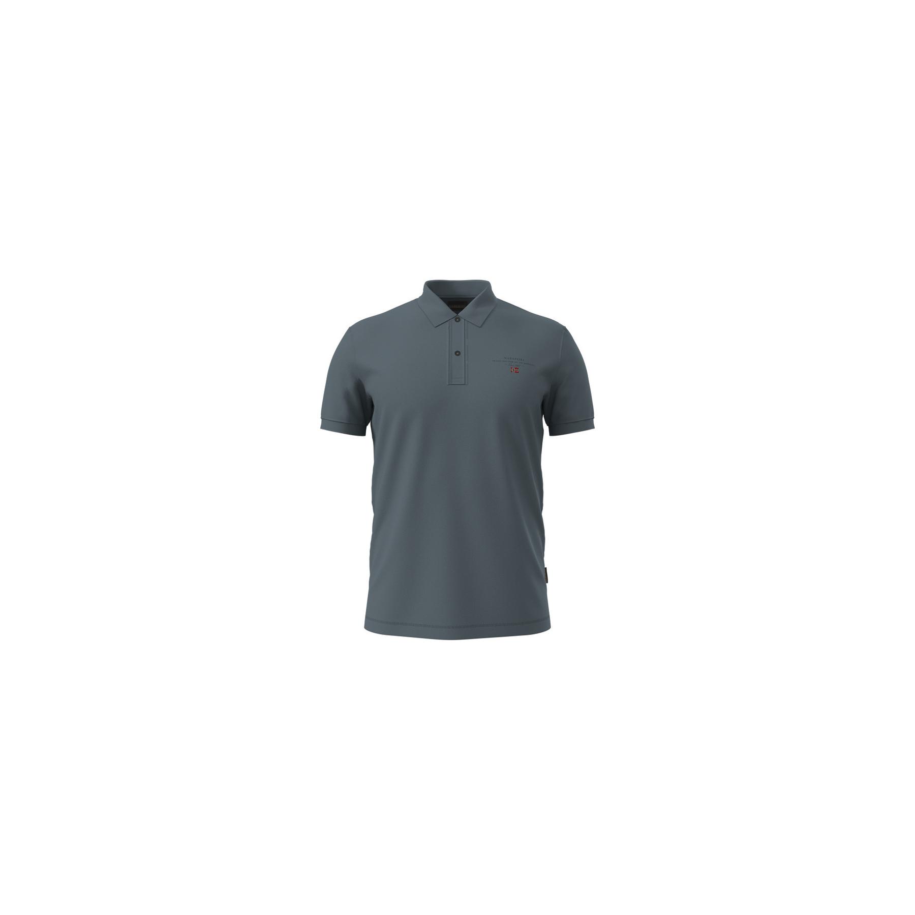 0198265074482 - Regular Fit Poloshirt mit Label-Stitching Modell elbas