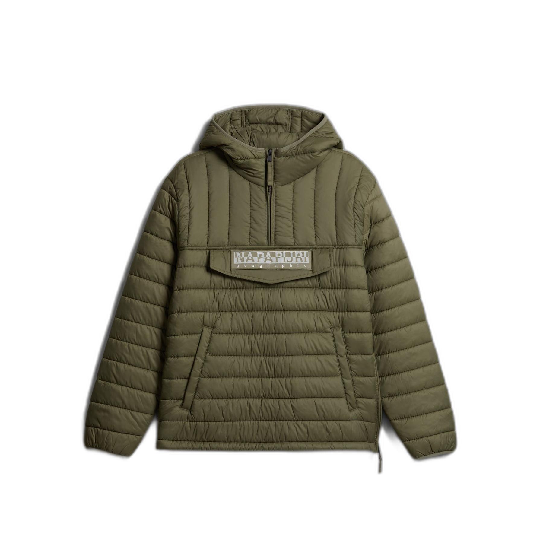 0196249323670 - Half Zip Hooded Daunenjacke A-Morgex