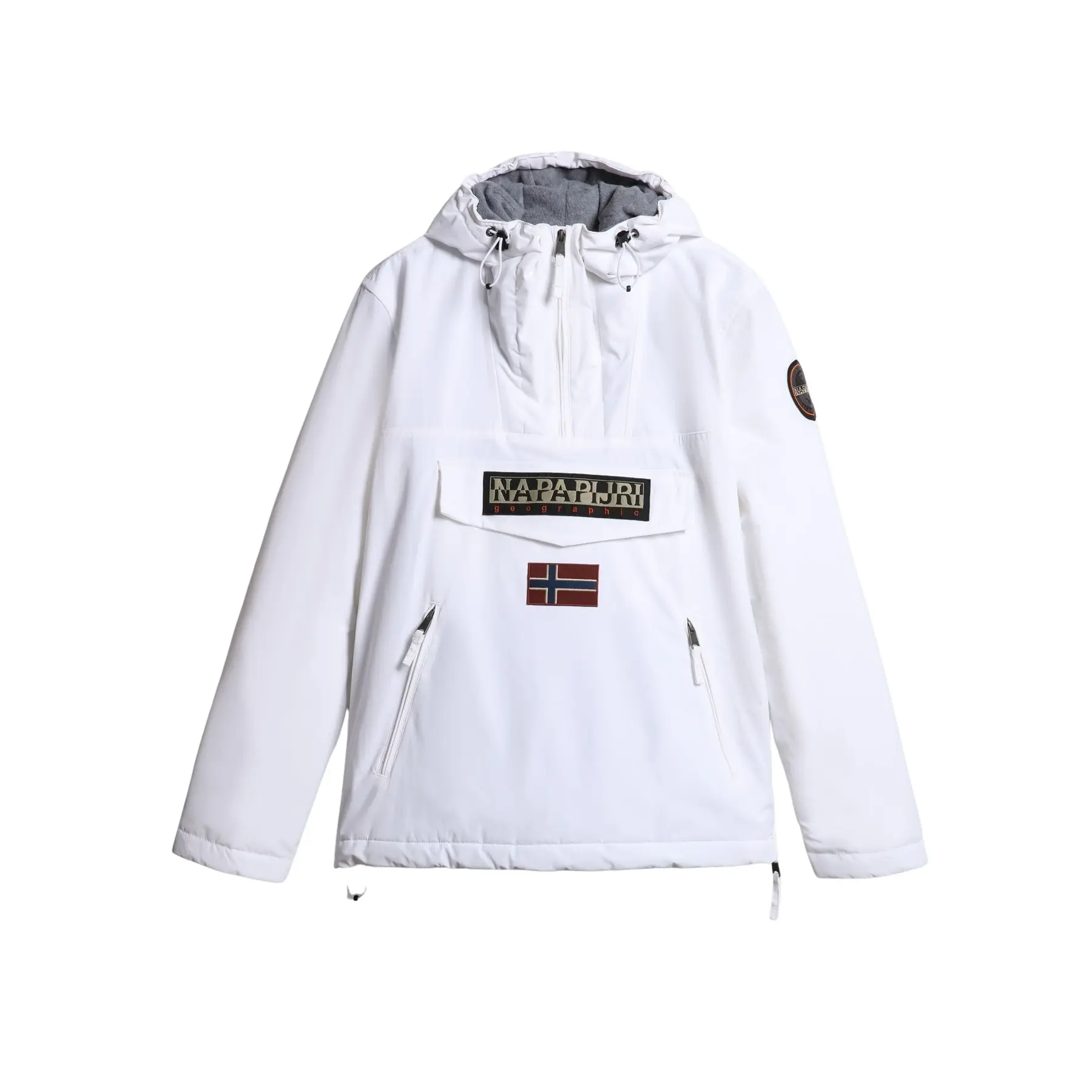 0196013533052 - Regular Fit Jacke in Schlupfform mit Kapuze Modell Rainforest