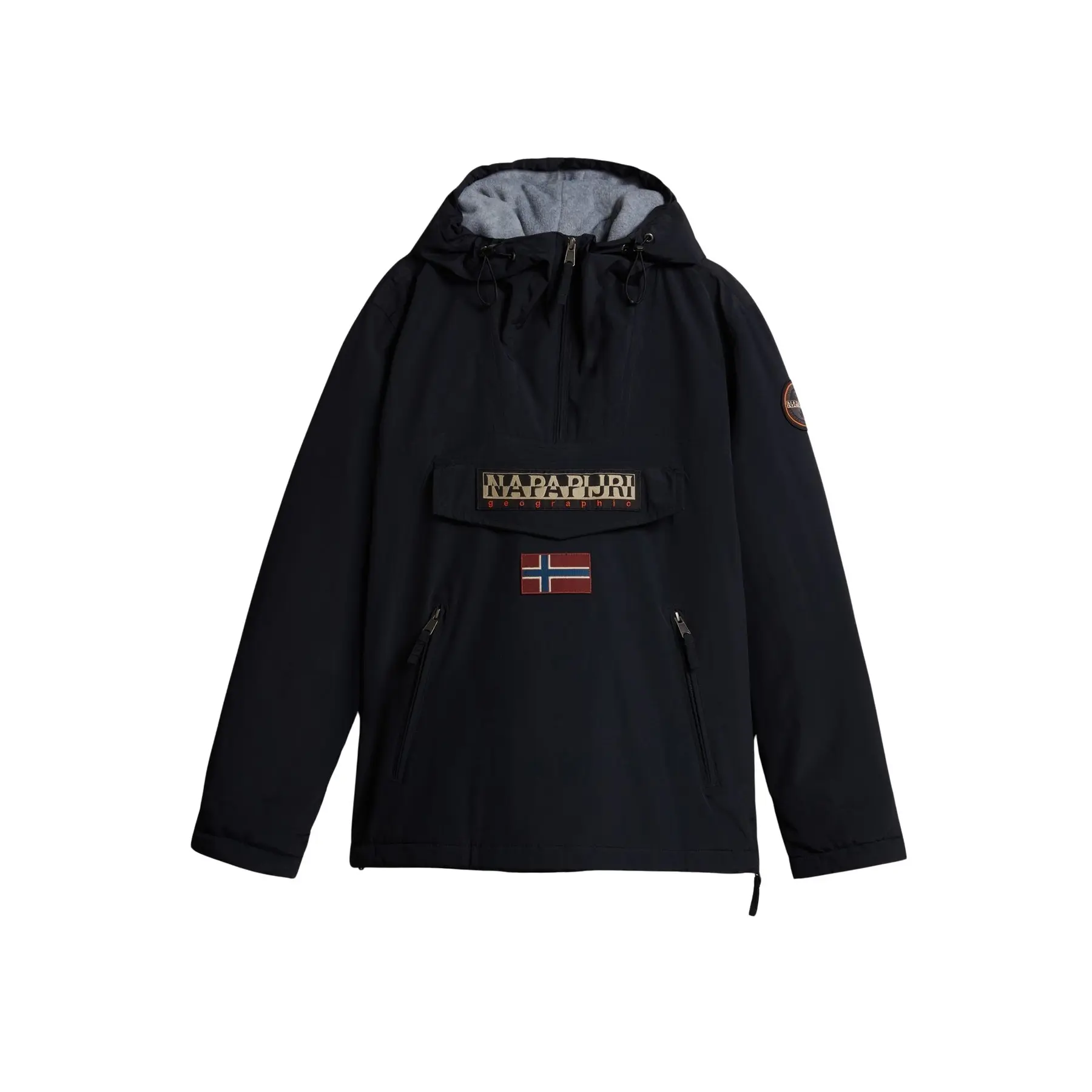 0196249332948 - Regular Fit Jacke in Schlupfform mit Kapuze Modell Rainforest