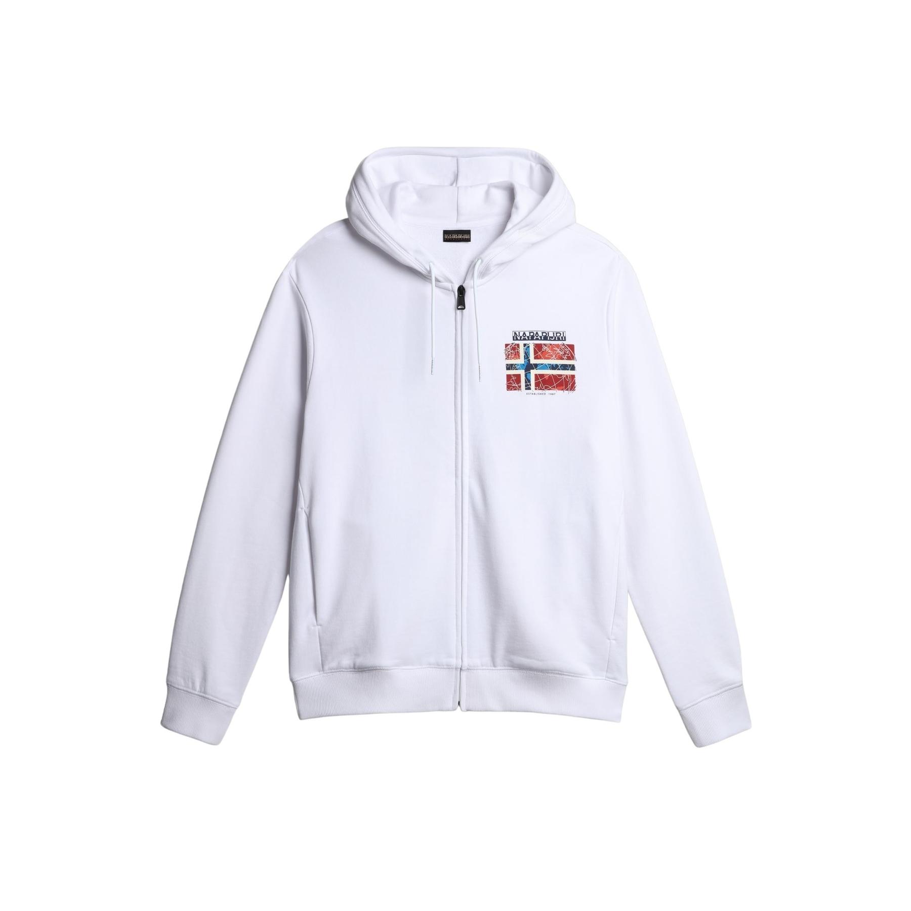 0196011756774 - Kapuzen-Sweatshirt mit Reißverschluss Guiro