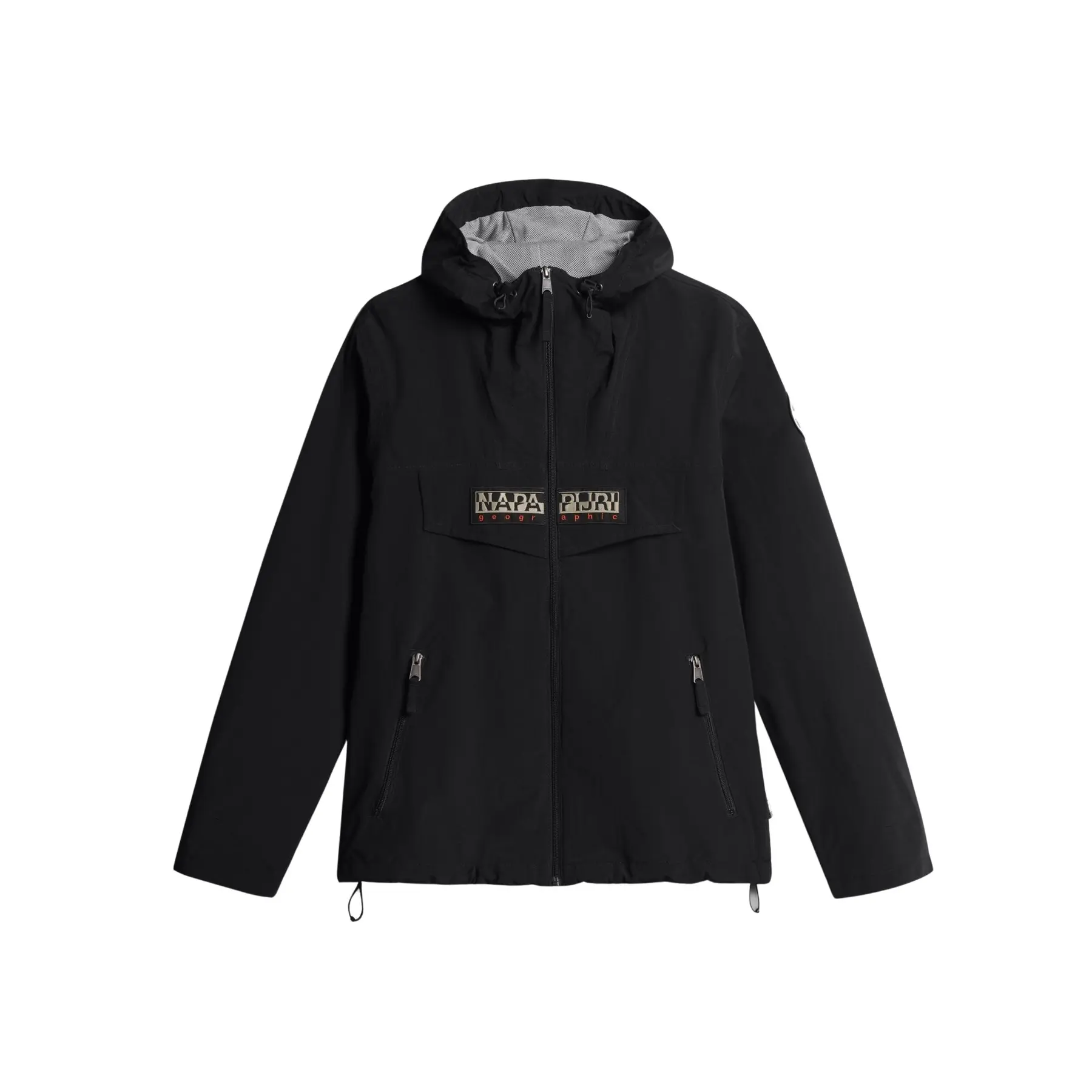 0196011784616 - Jacke mit Label-Stitching Modell RAINFOREST