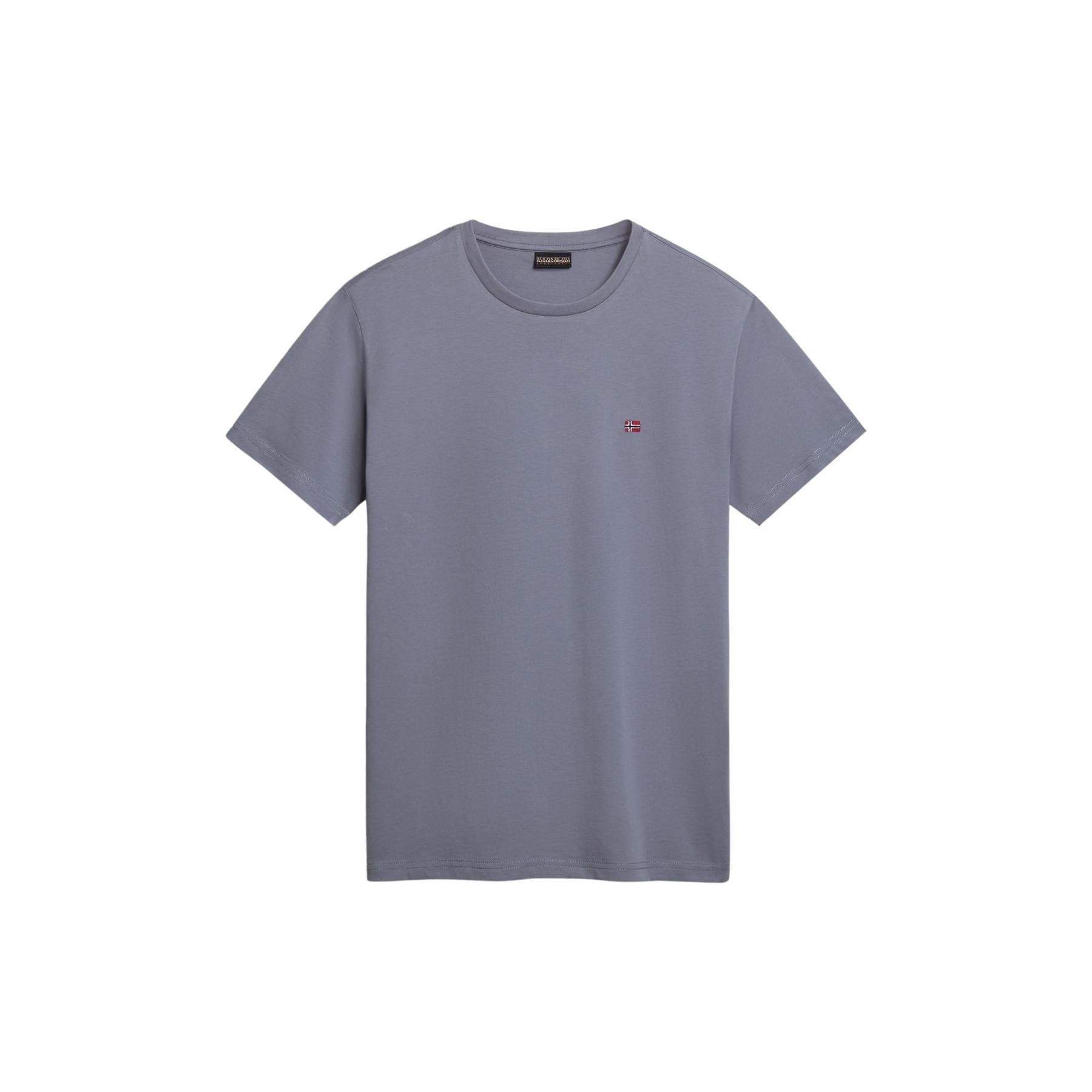 0195436914141 - T-Shirt mit Label-Stitching Modell SALIS