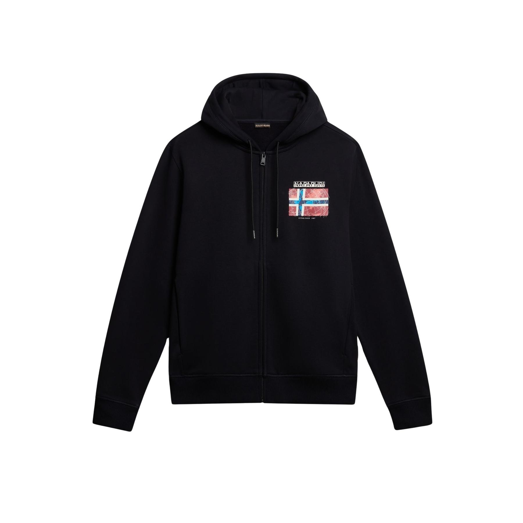 0196248851334 - Sweatshirt mit Kapuze und Reißverschluss Guiro