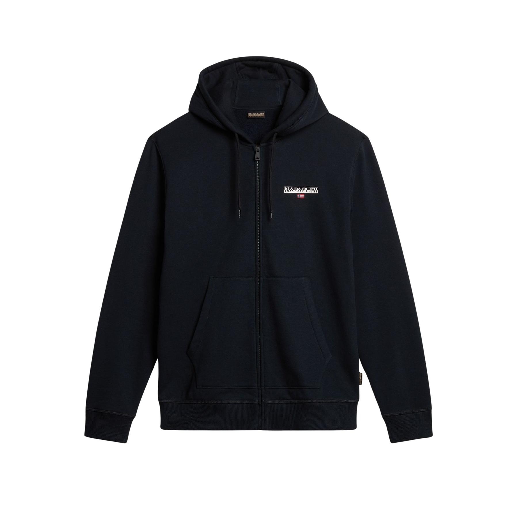 0196248852690 - Kapuzen-Sweatshirt mit durchgehendem Reißverschluss Ice