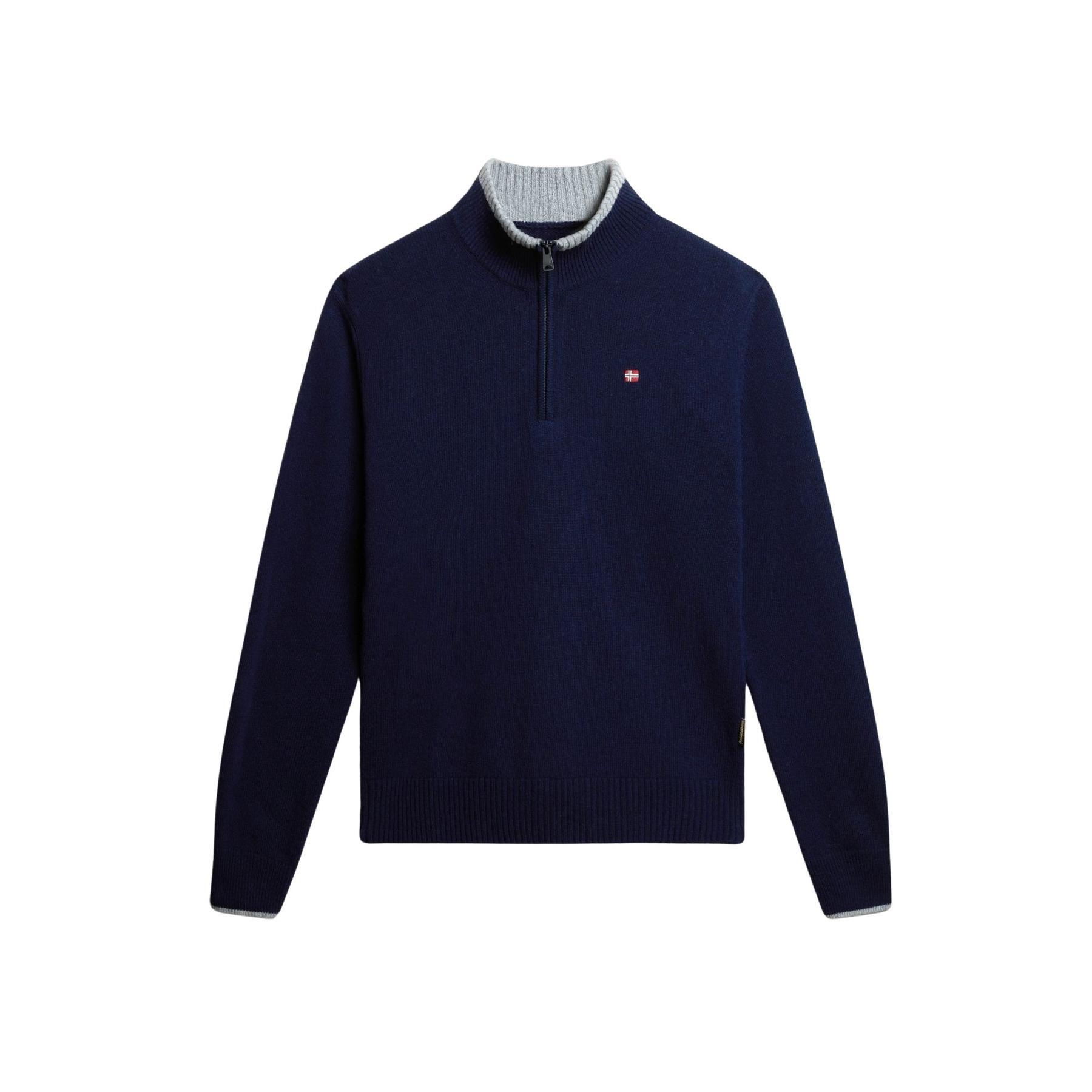 0196249804780 - Strickpullover mit Logo-Stitching Modell DAIN