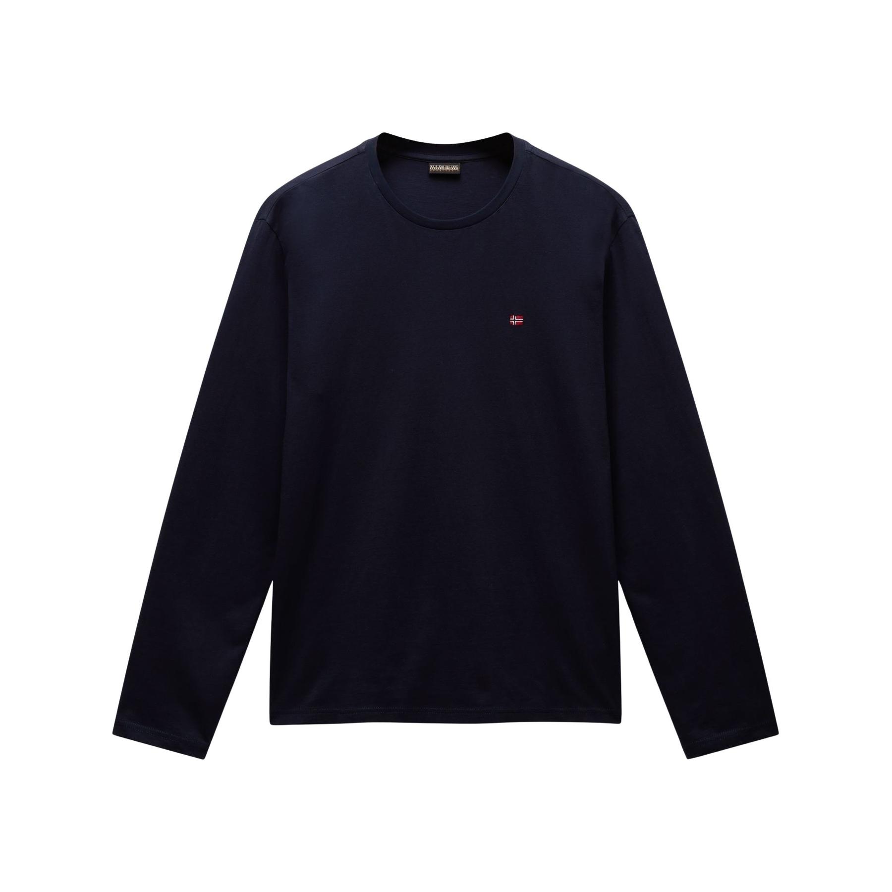 0196248865959 - Longsleeve mit Logo-Stitching Modell Salis