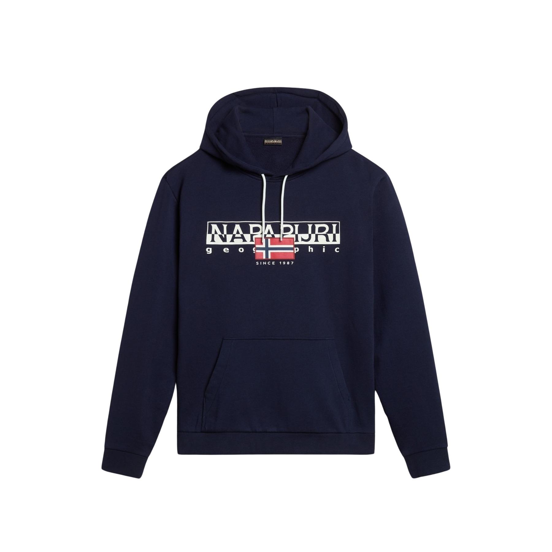 0194905952462 - Hoodie mit Label-Print Modell AYLMER