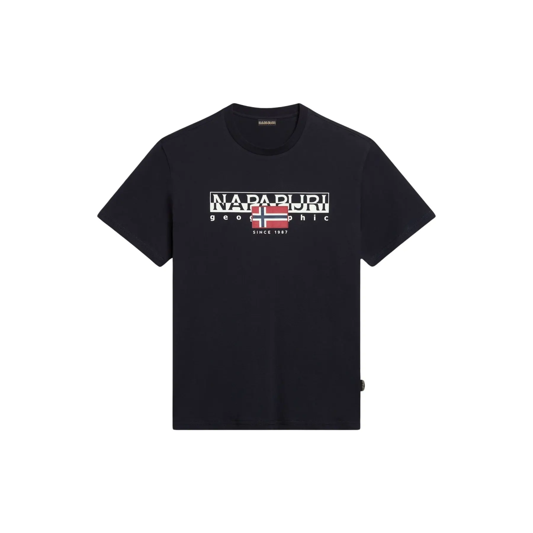 0194905933010 - T-Shirt mit Label-Print Modell AYLMER