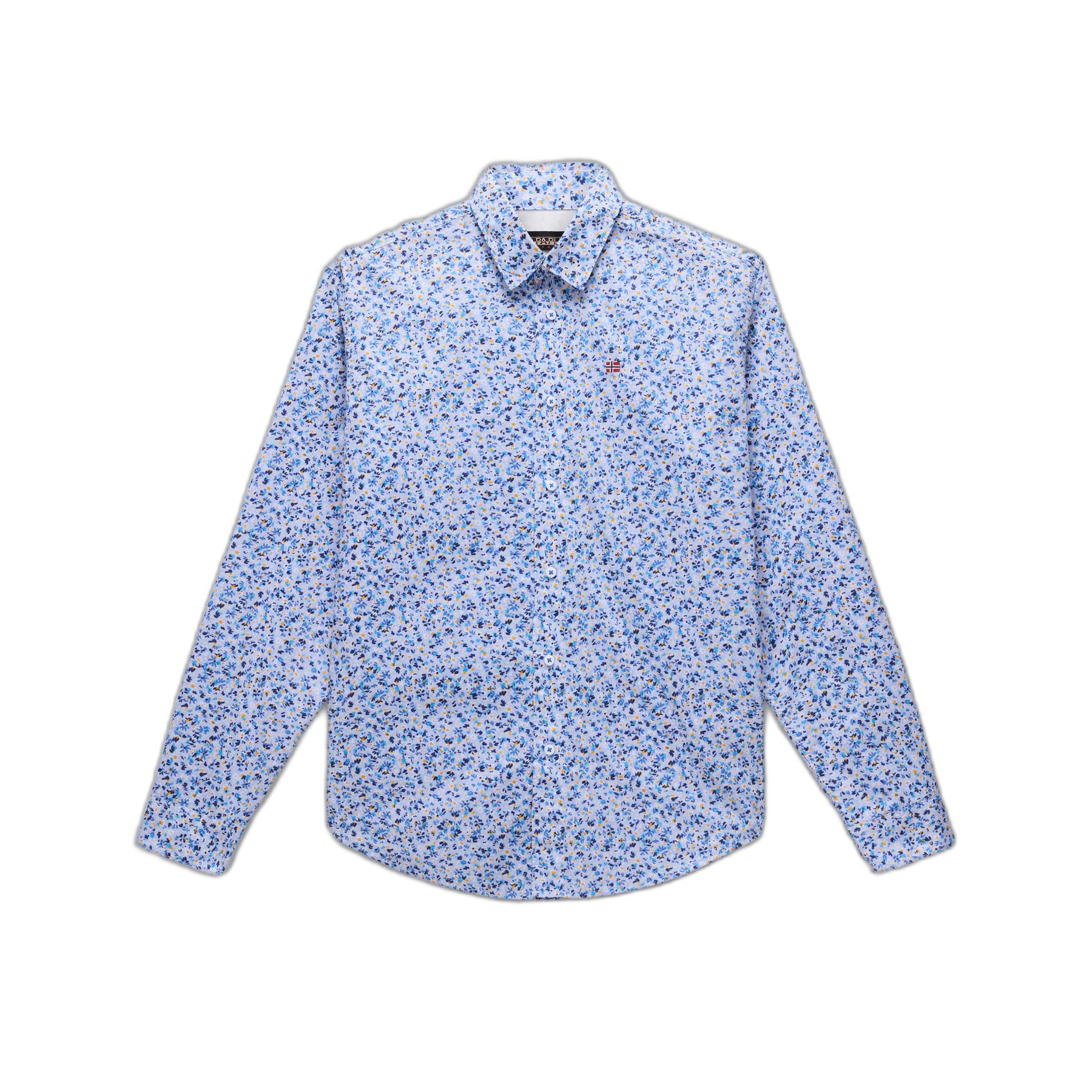 0198265101324 - Freizeithemd mit Label-Stitching Modell RONGE