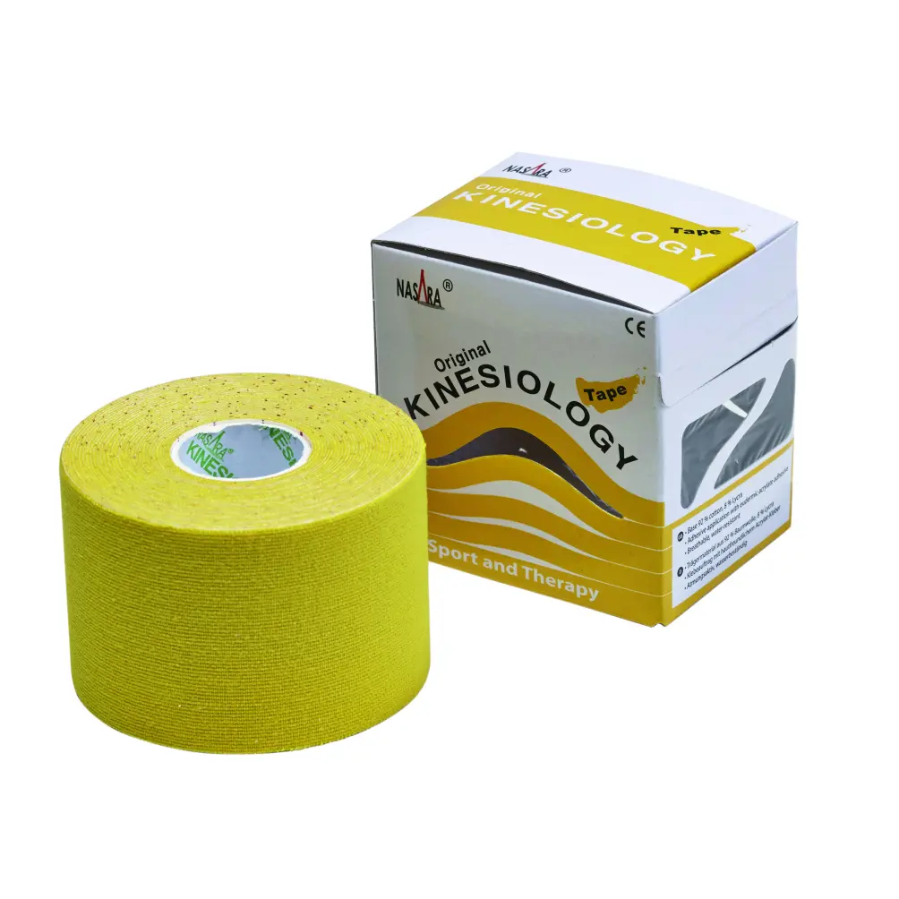Nasara Unisex Jaune Kinesiology Band