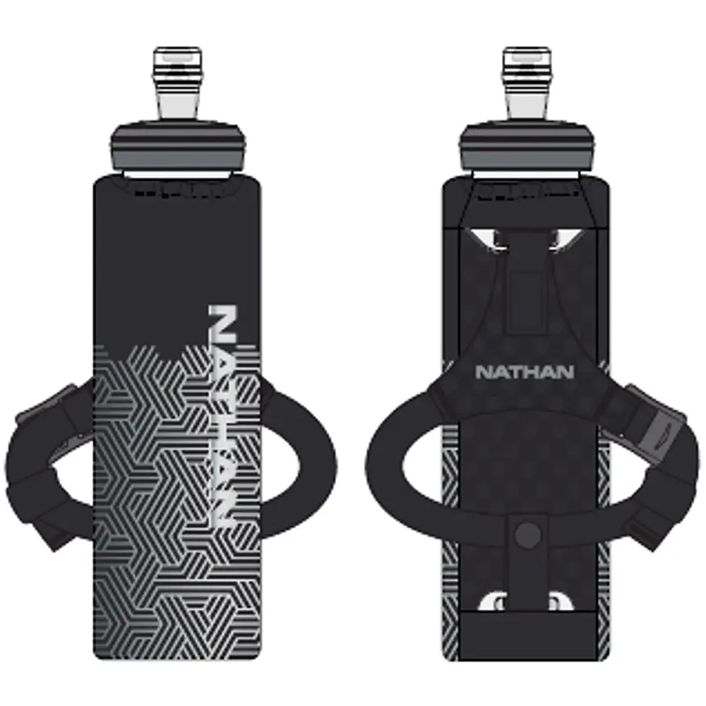 Nathan Unisex Noir Water Bottle Hypernight