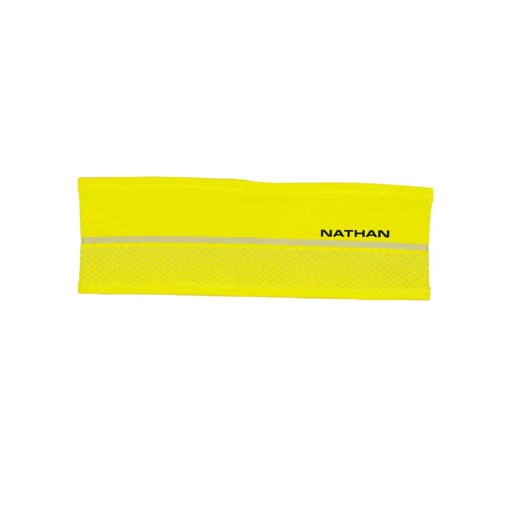 Nathan Unisex Jaune Reflective Headband Hypernight