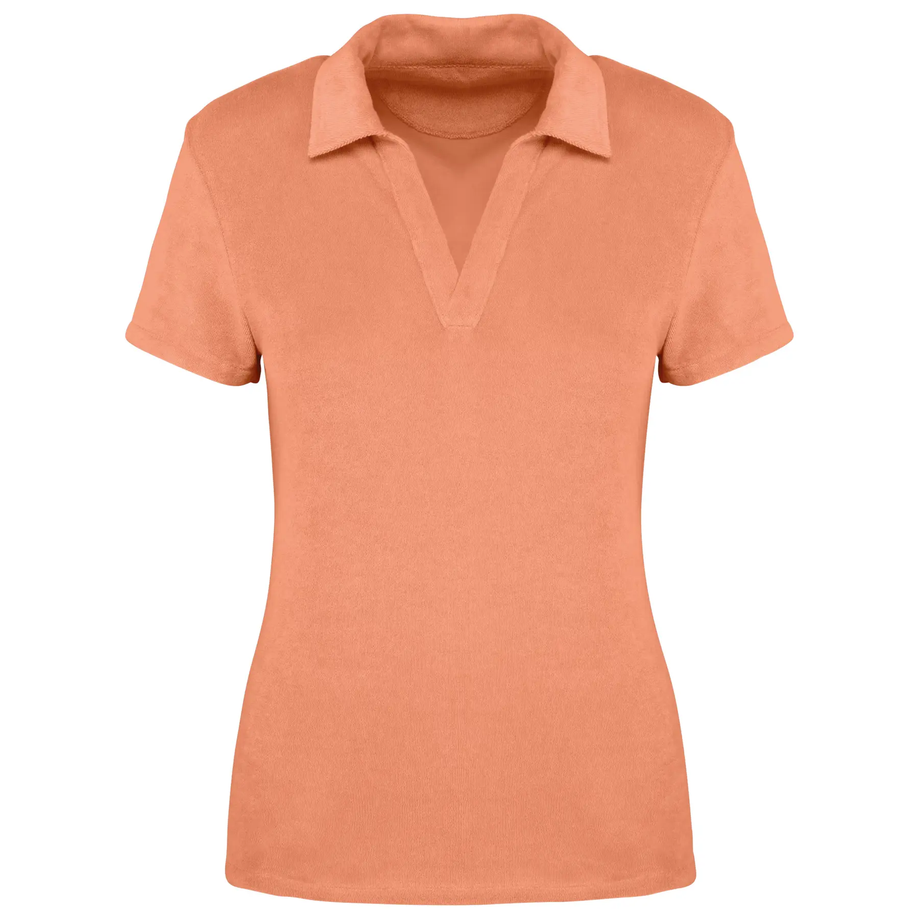 Ecoresponsables Polo aus Frottee für Frauen Native Spirit